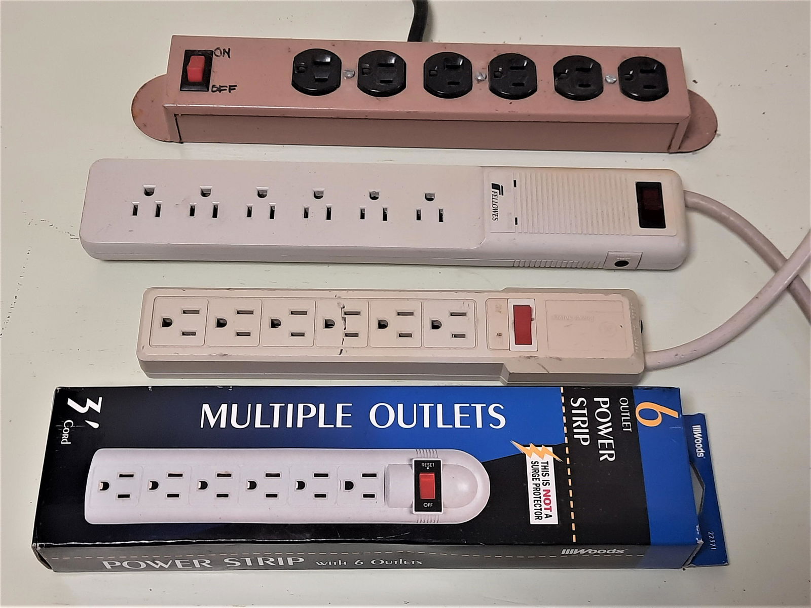 4 6-Outlet Surge Protectors (1 of 1)