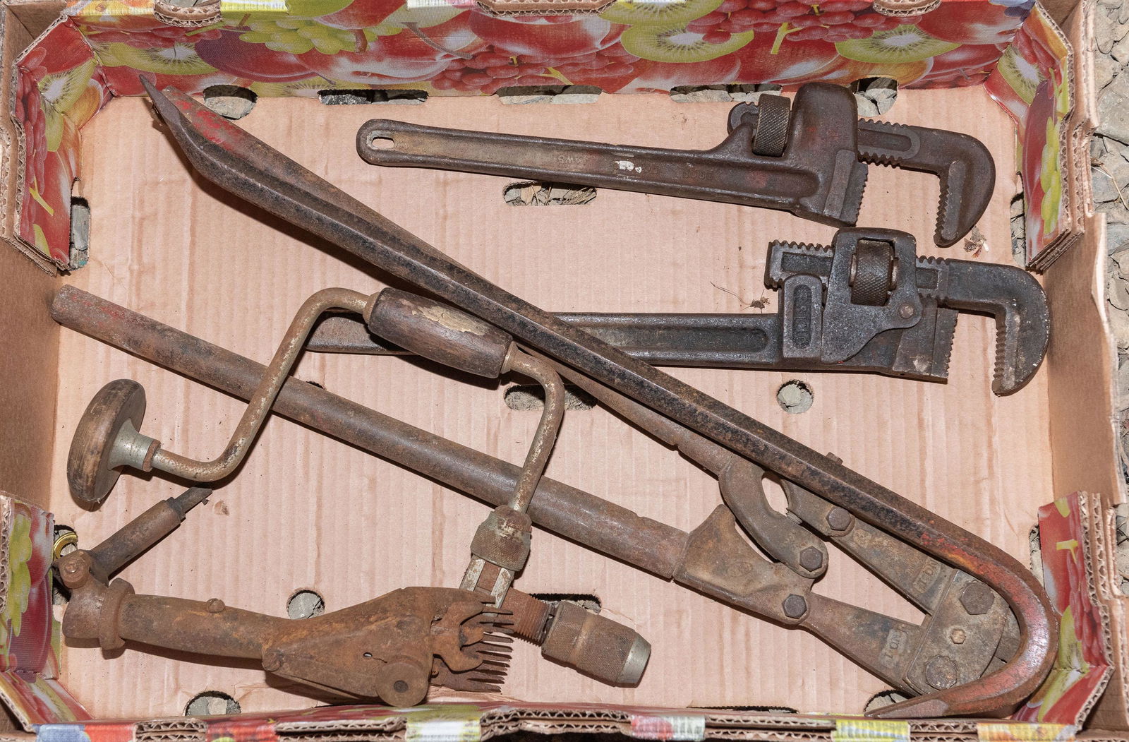 Hand Tools Incl Crowbar & Cutters (1 of 1)