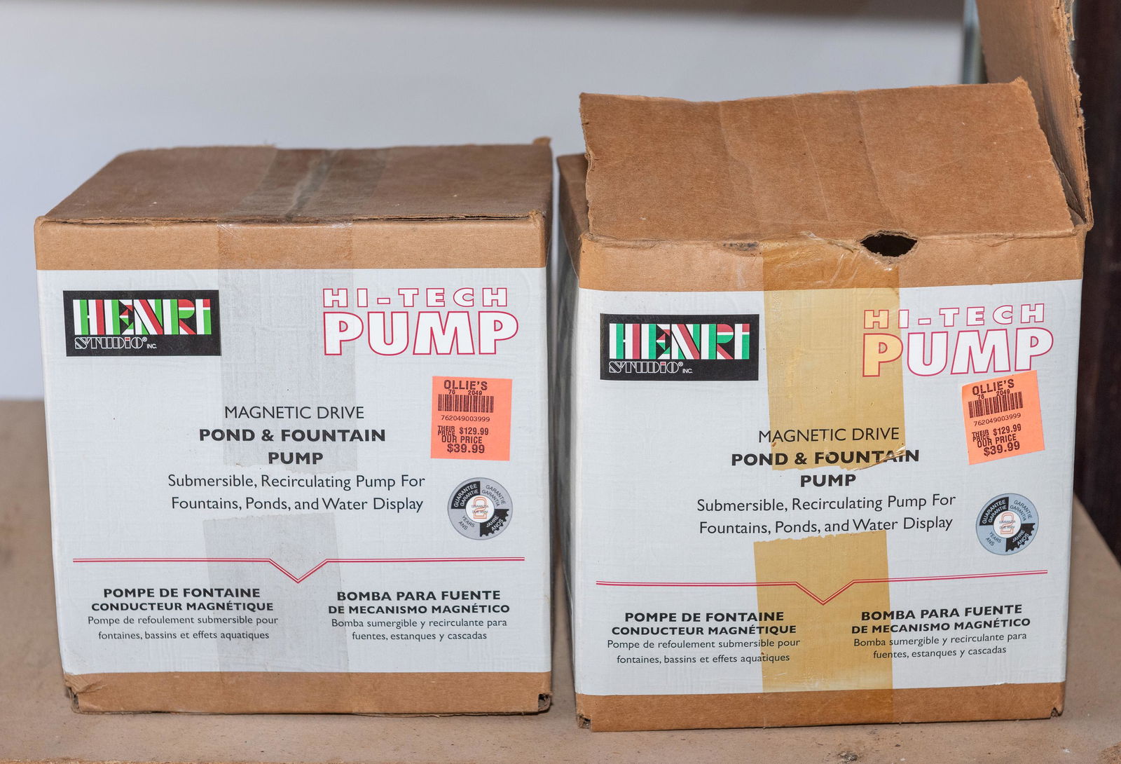 2 Pond & Fountain Pumps (1 of 1)