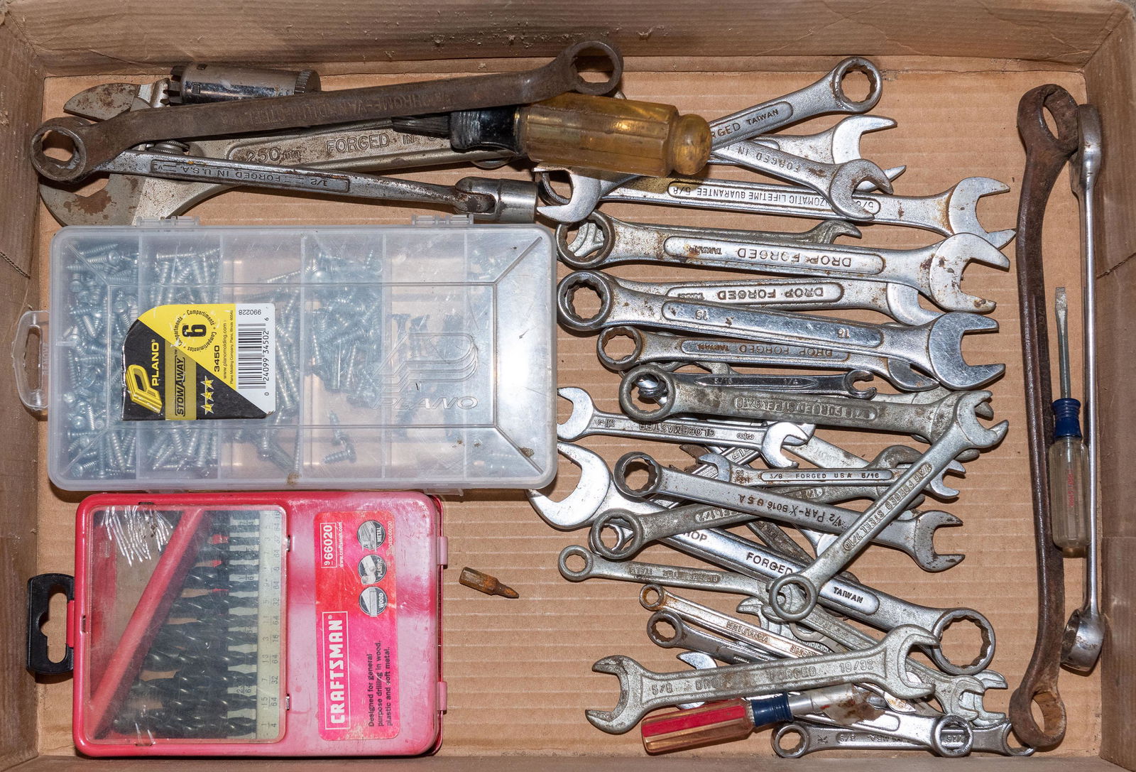 Wrenches and Drill Bits, and Hardware (1 of 1)