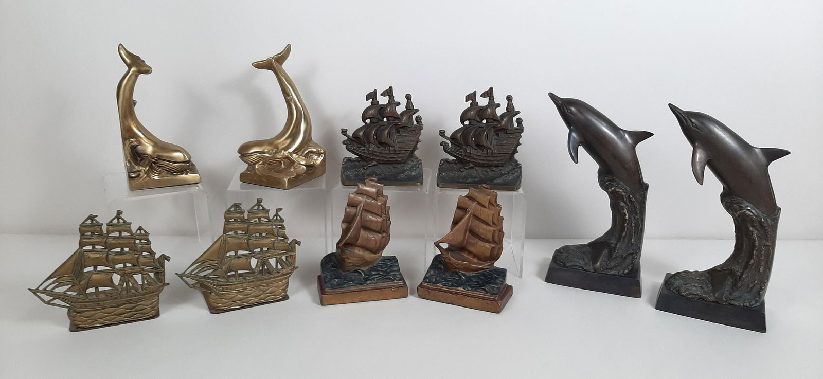 5 Pairs Nautical Bookends (1 of 8)