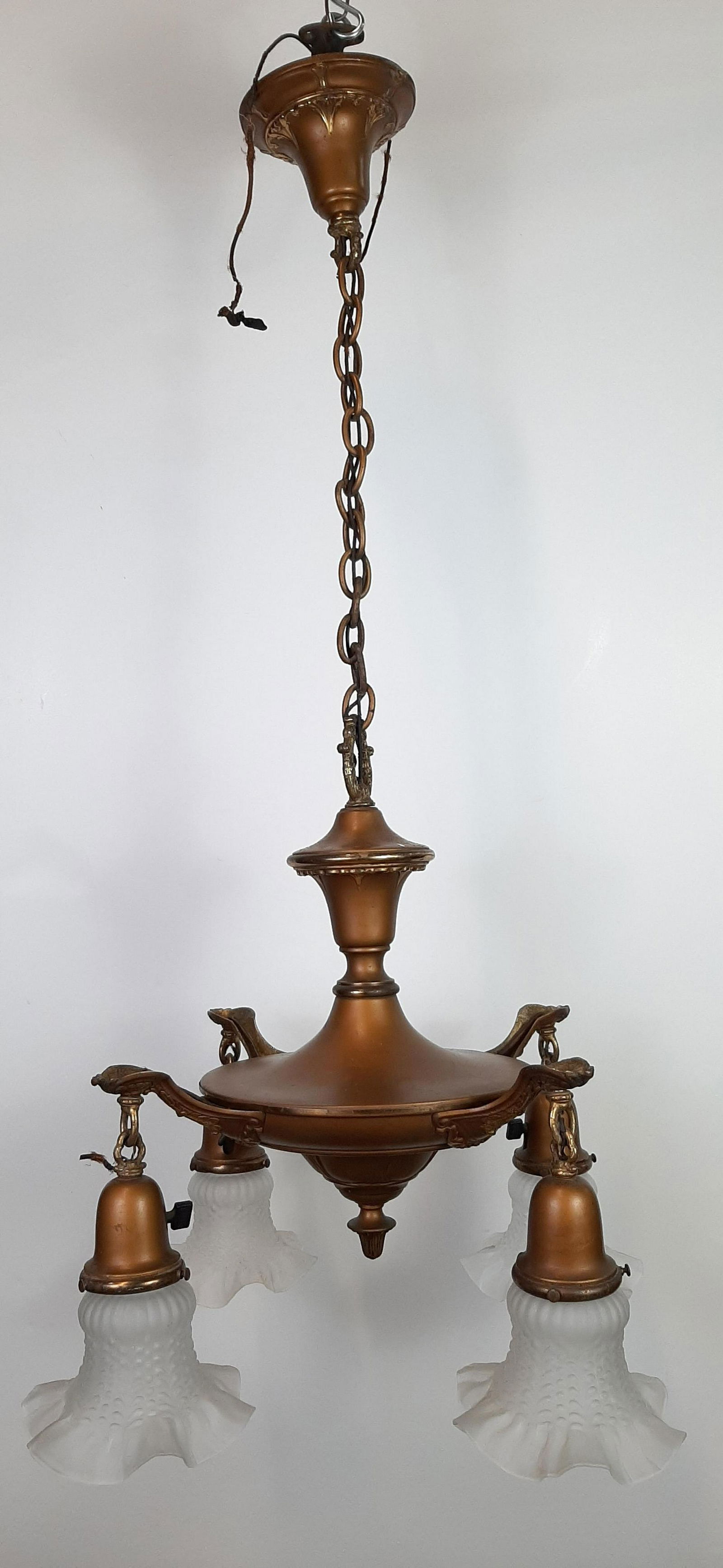 Antique Hanging Light (1 of 6)