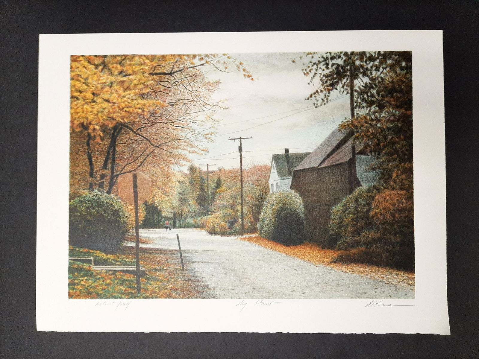 Harold Altman "My Street" Artist's Proof (1 of 5)