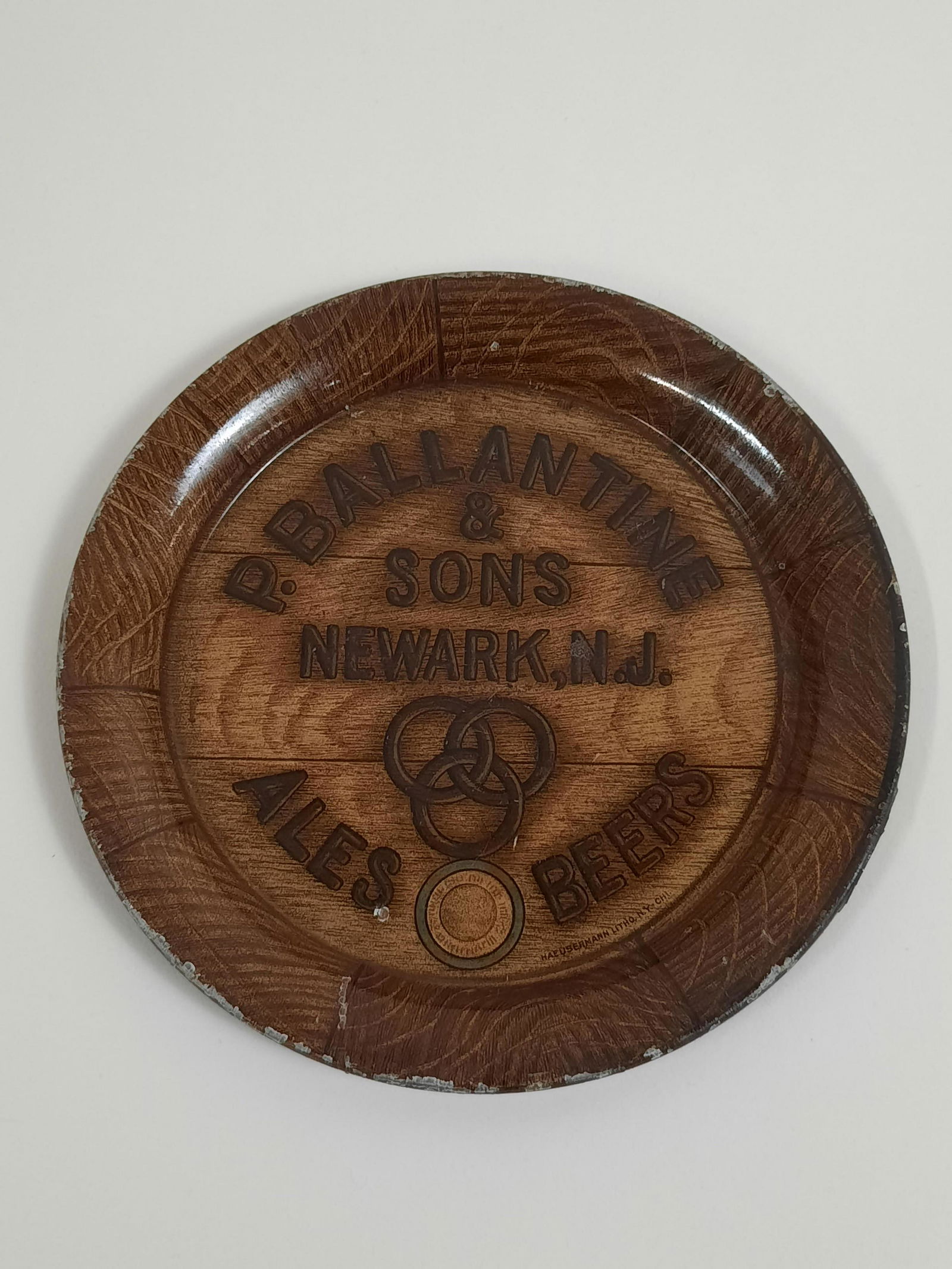 P. Ballantine & Sons Tip Tray (1 of 5)