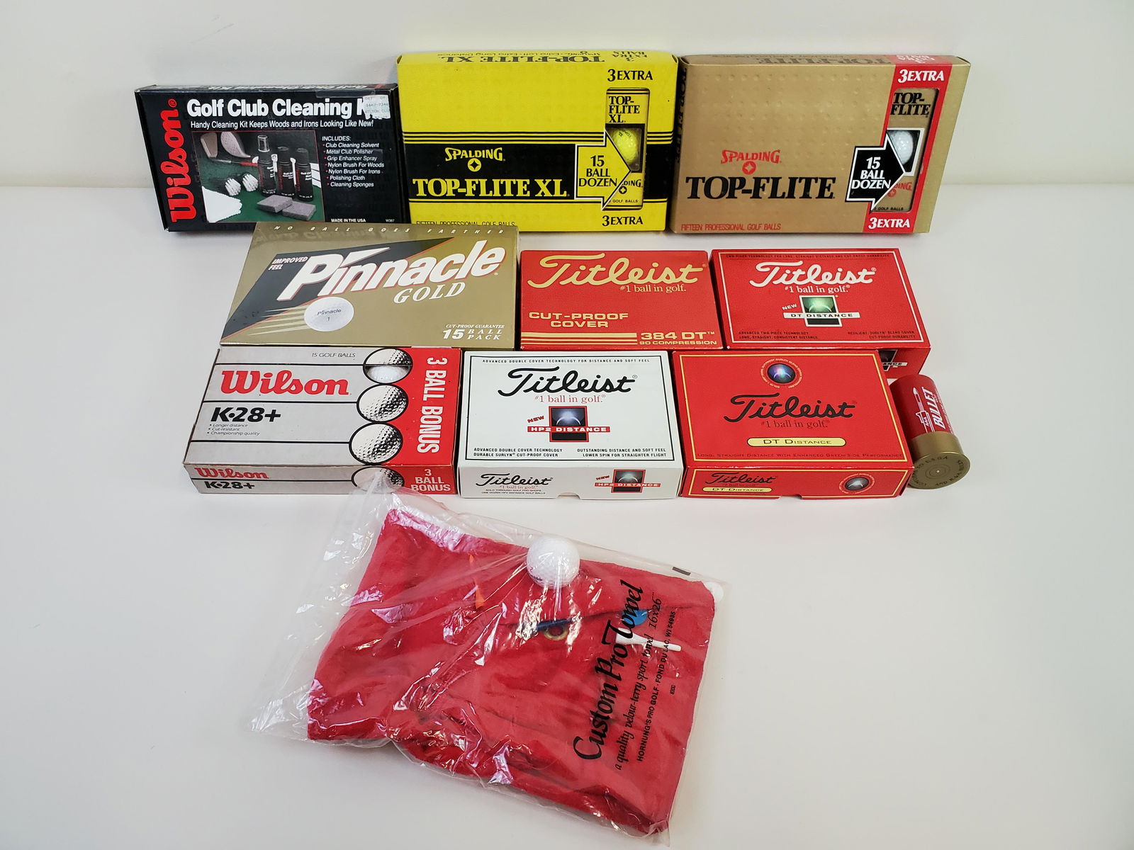 11 Pc Golf Balls & Club Cleaning Kit (1 of 1)