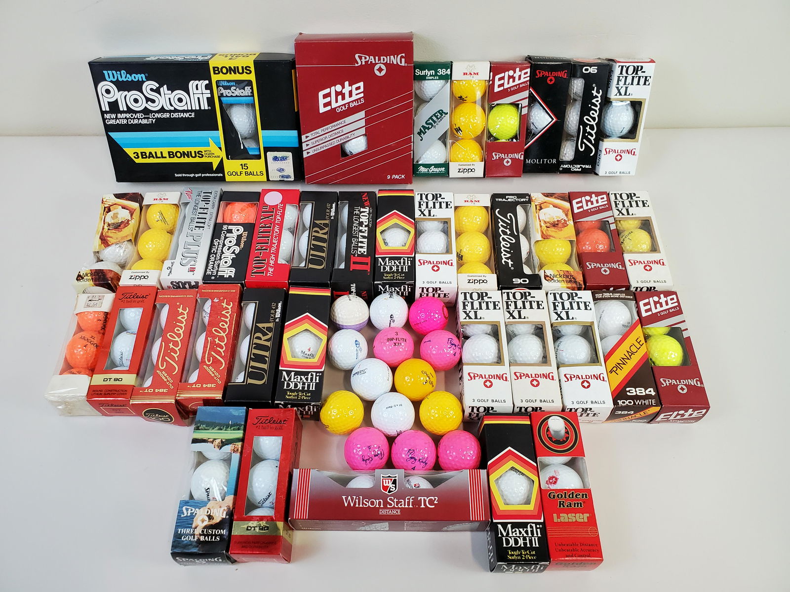 38 Packs Of New Golf Balls (1 of 1)