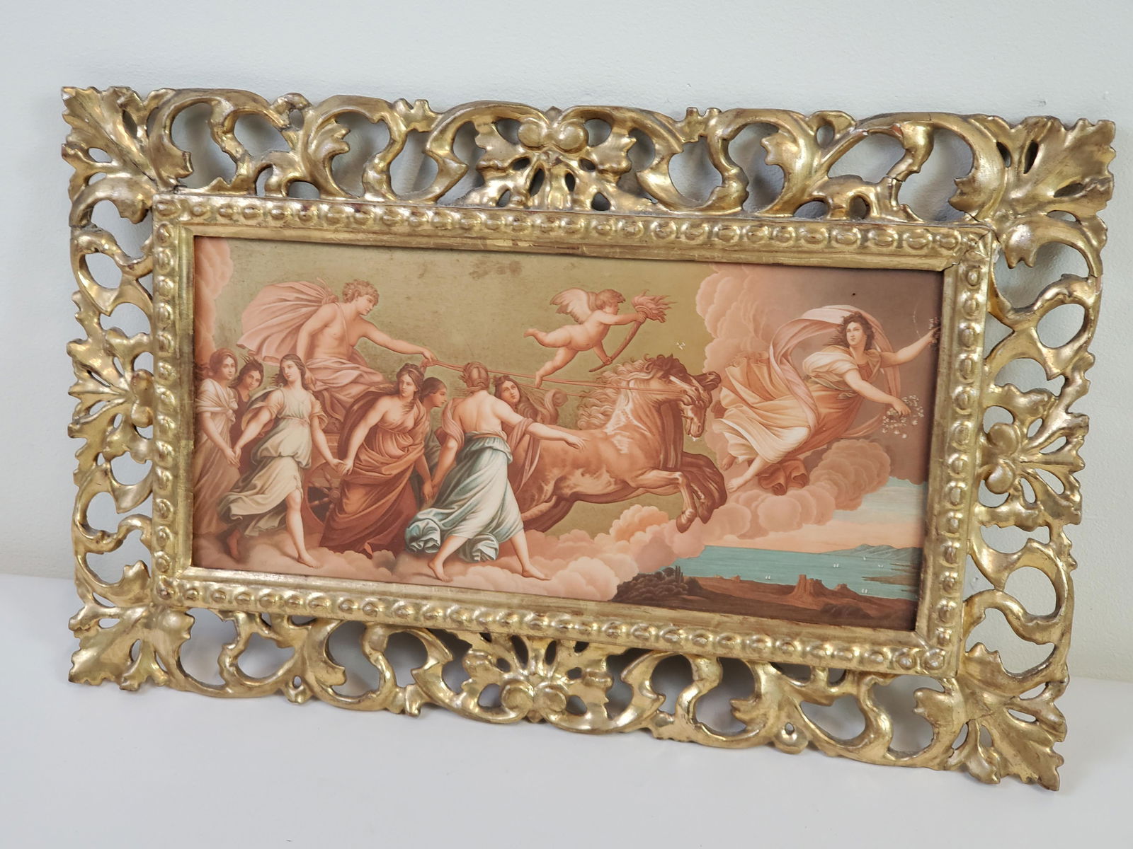 Classical Print In Baroque Frame (1 of 3)