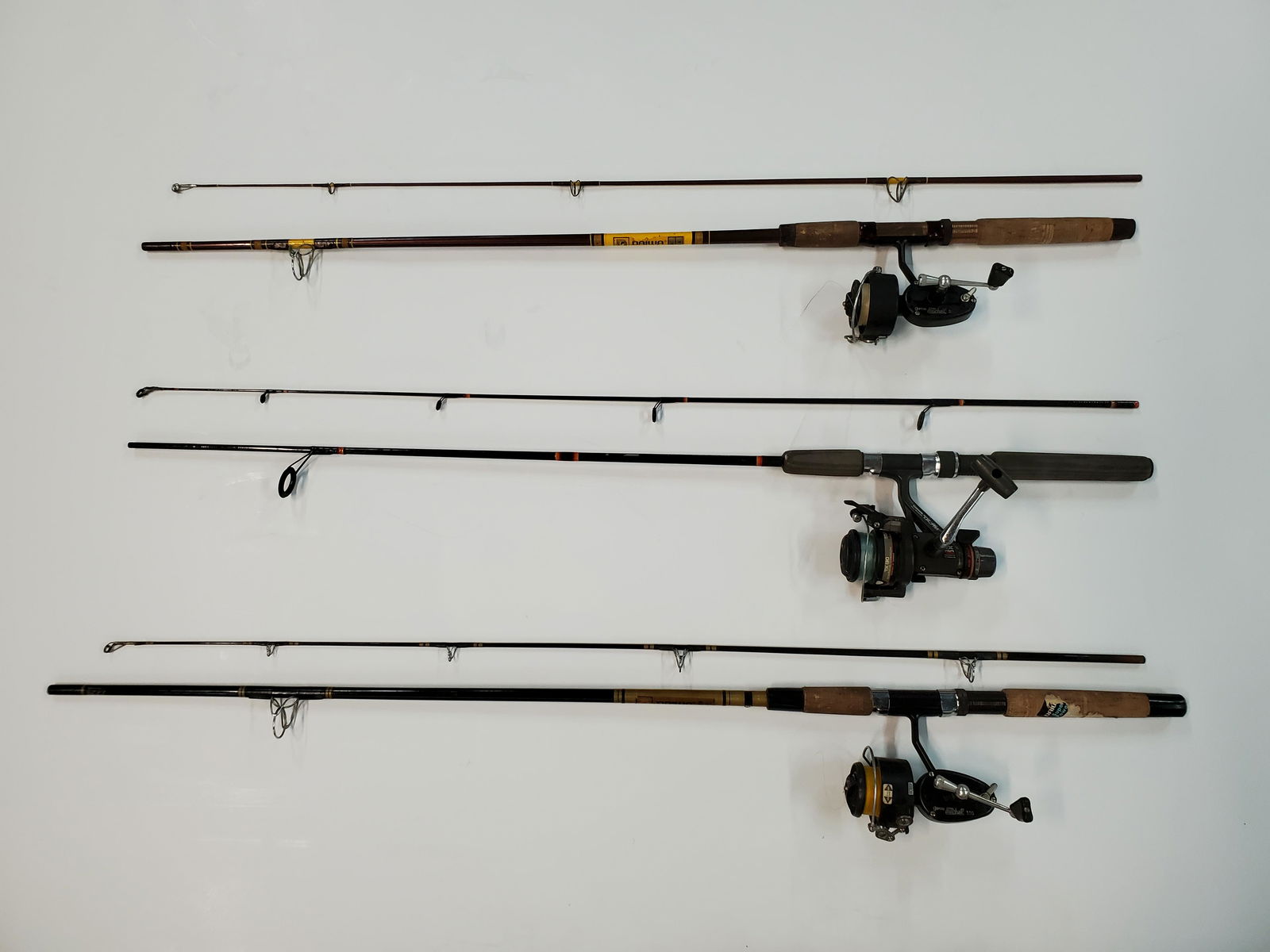 3 Fishing Rods with Reels (1 of 4)