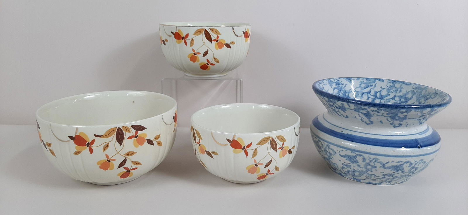 3 Hall's Bowls and Spittoon (1 of 2)