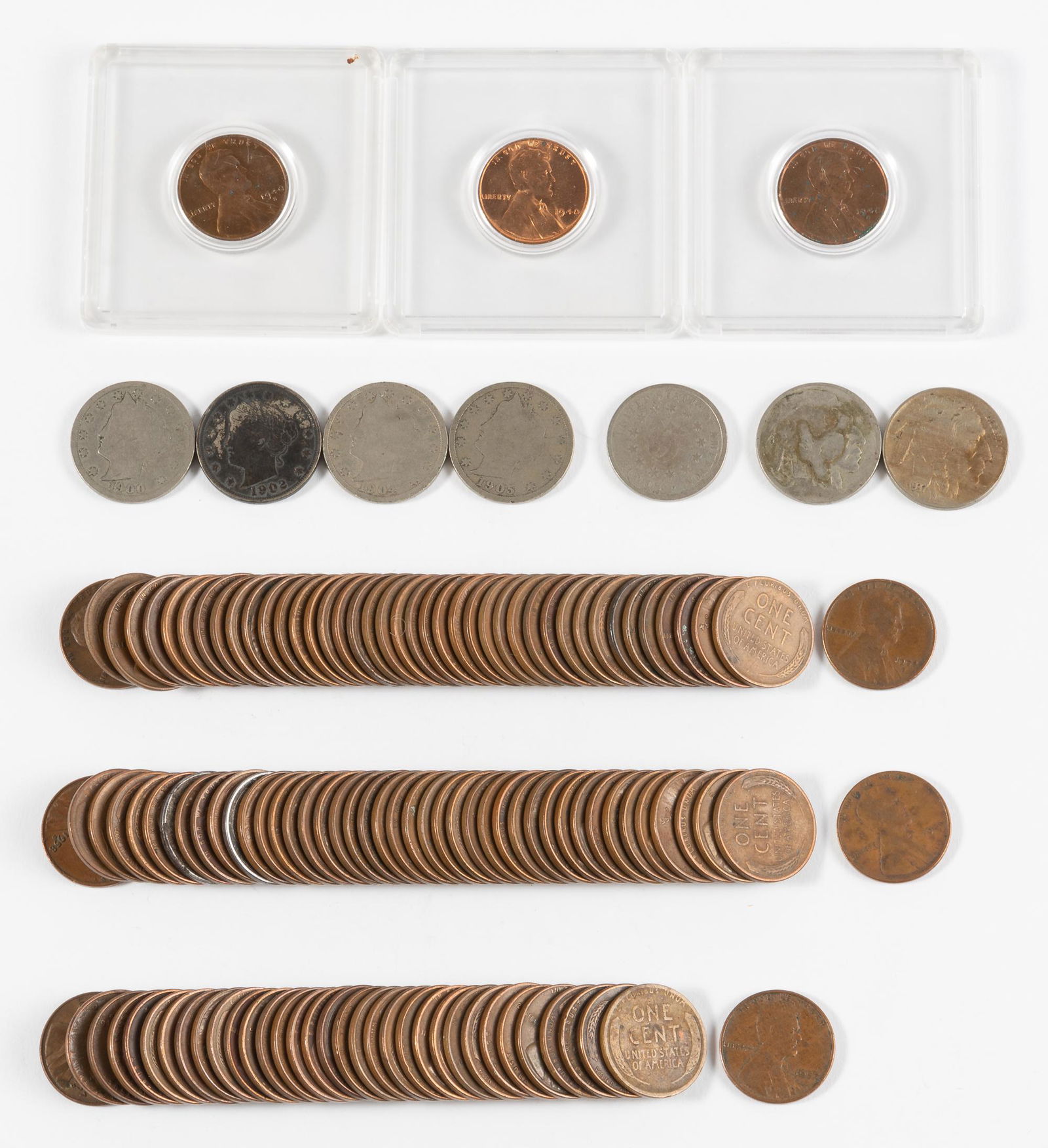 124 Miscellaneous U.S. Coins (1 of 6)