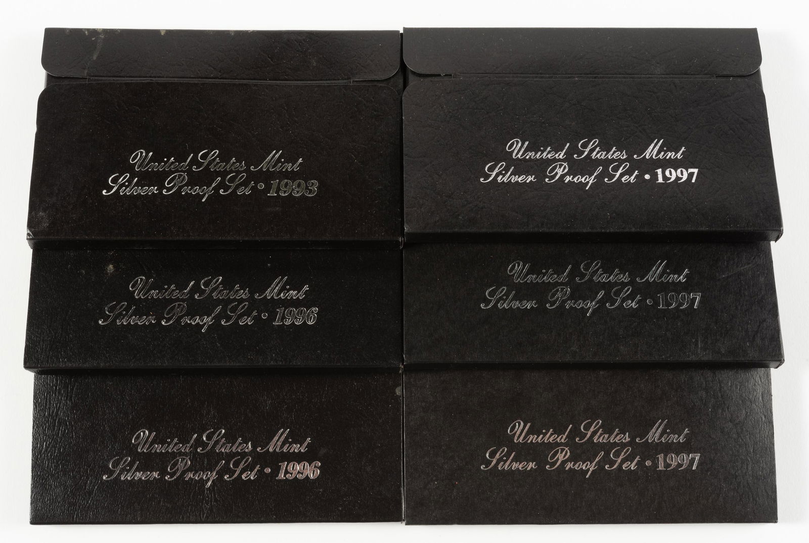 6 U.S. Proof Sets (1 of 1)