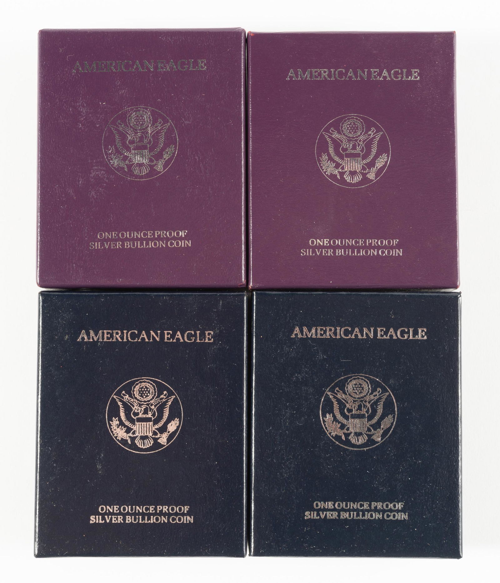 4 Proof American Silver Eagles (1 of 3)