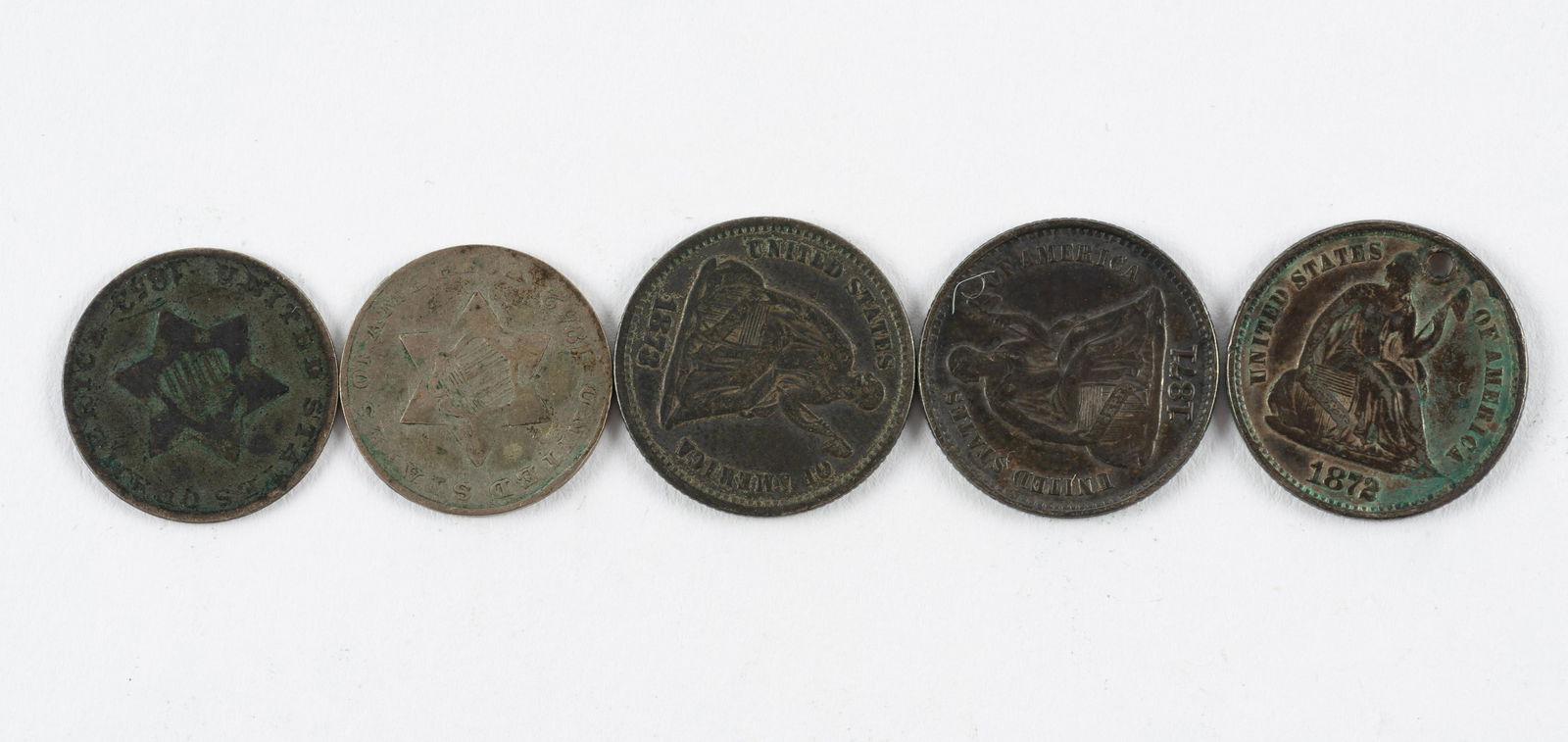 5 U.S. Type Coins (1 of 2)