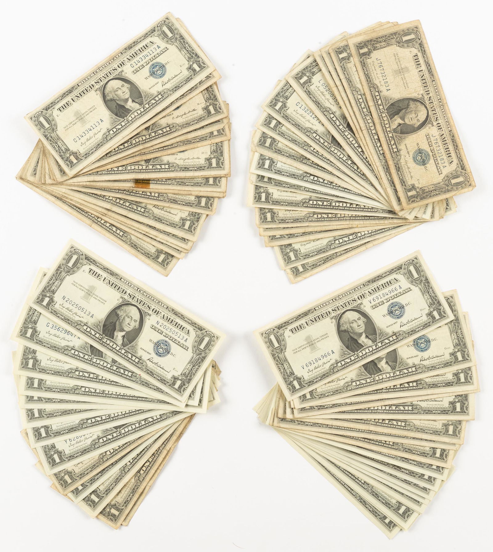 73 $1.00 Silver Certificates (1 of 1)