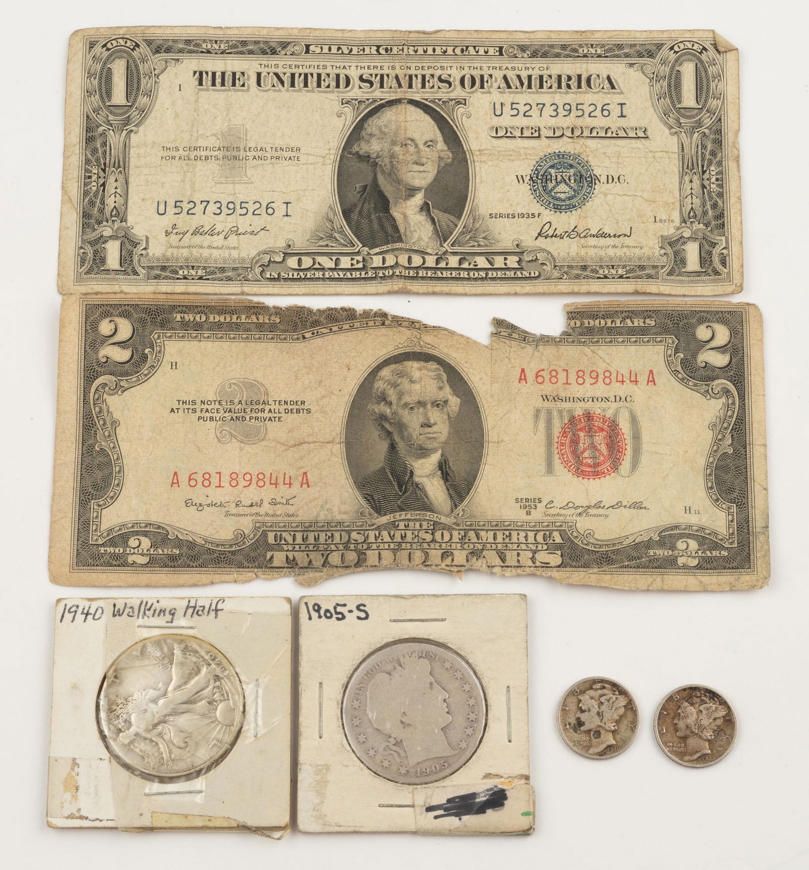 United State Coins and Currency (1 of 2)