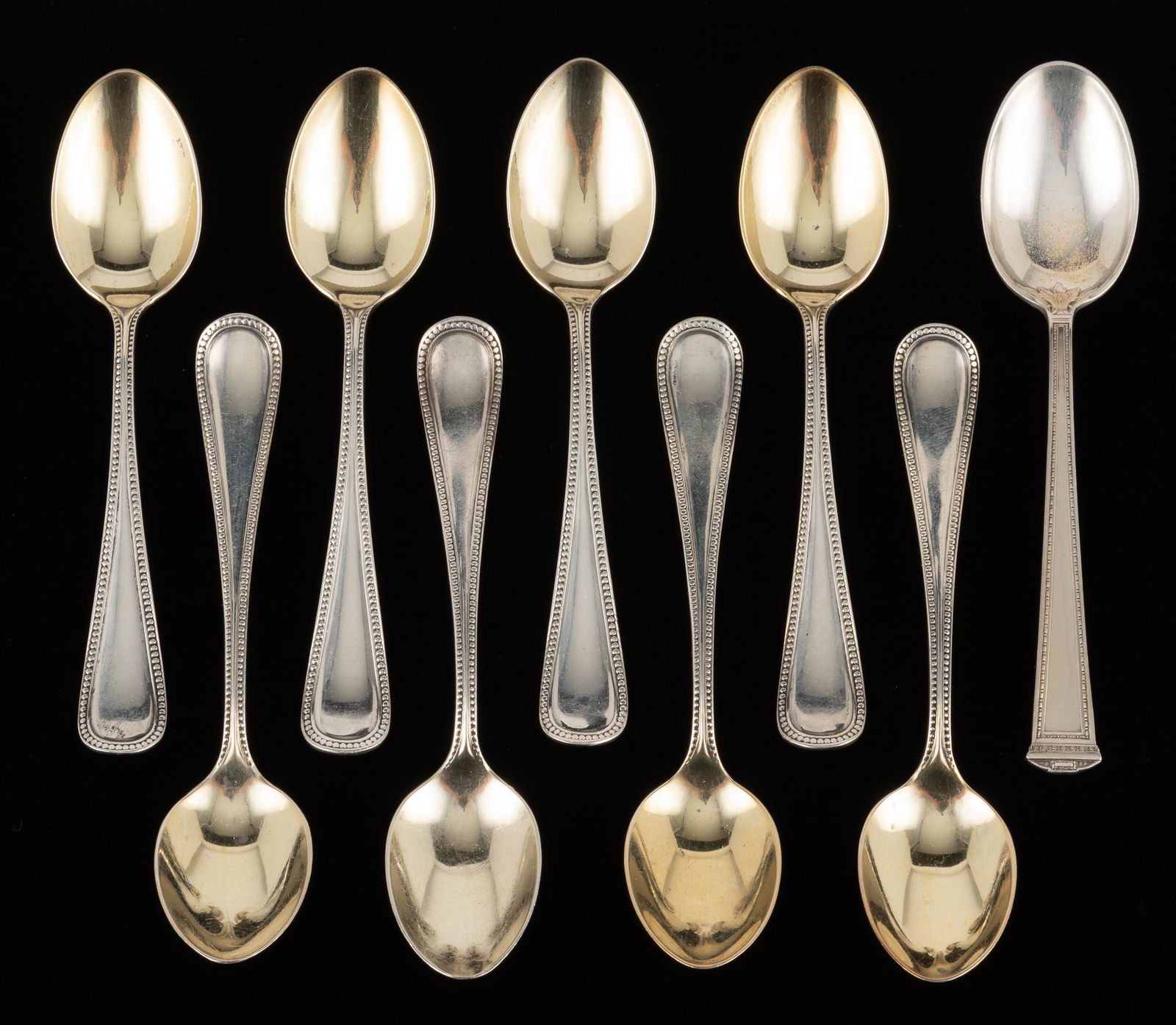 9 Demitasse Spoons Incl. J. E. Caldwell (1 of 10)