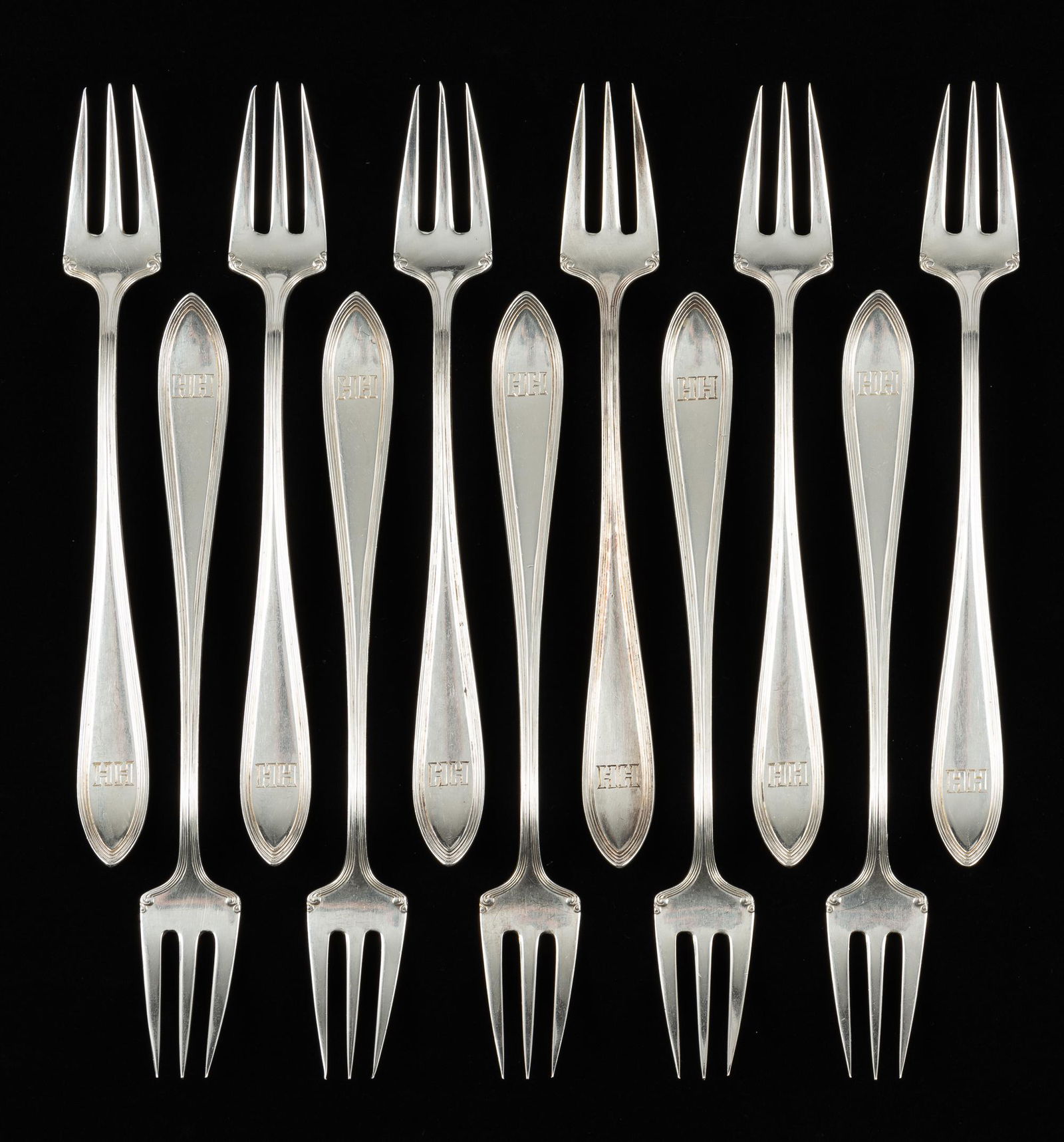 11 Frank W. Smith Sterling Cocktail Forks (1 of 7)