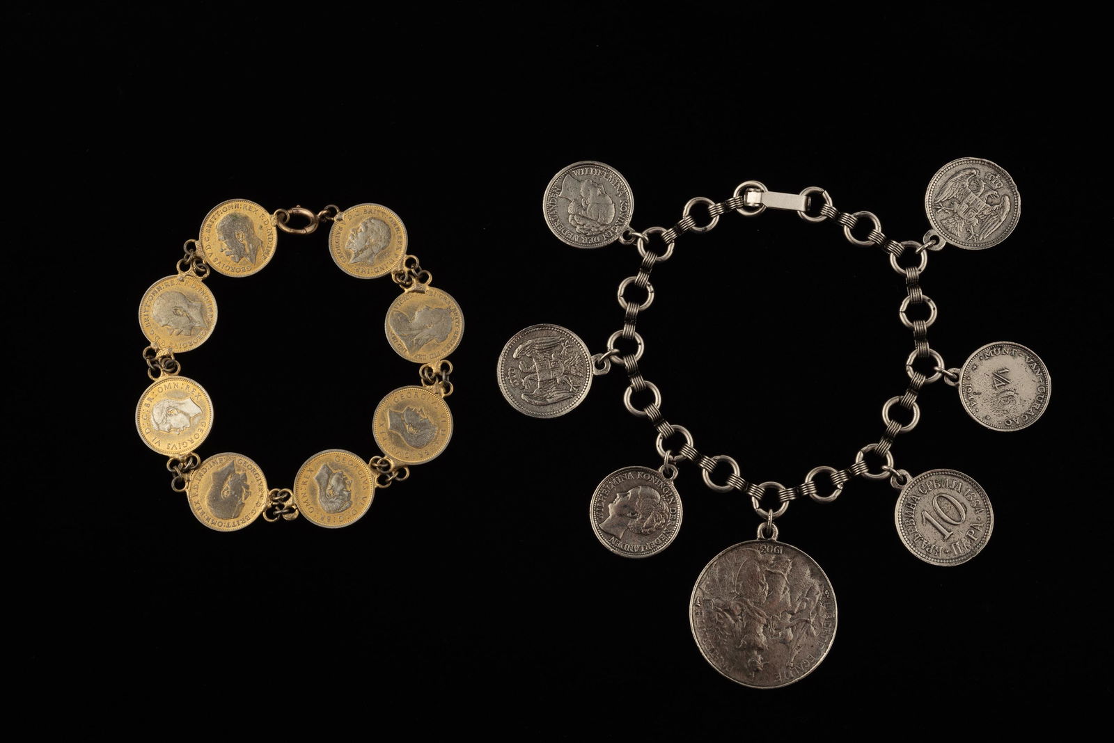 2 Coin Bracelets (1 of 6)
