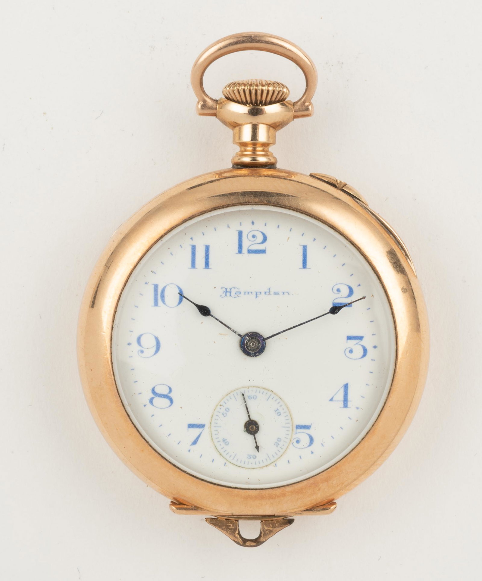 Hampden Molly Stark Pendant Watch: Subsidiary second hand. 0 size, works number 2040070. In Goldfilled Deuber case number 6216054. Runs. IMPORTANT: Before bidding, please read the terms and conditions. When you registered for the aucti
