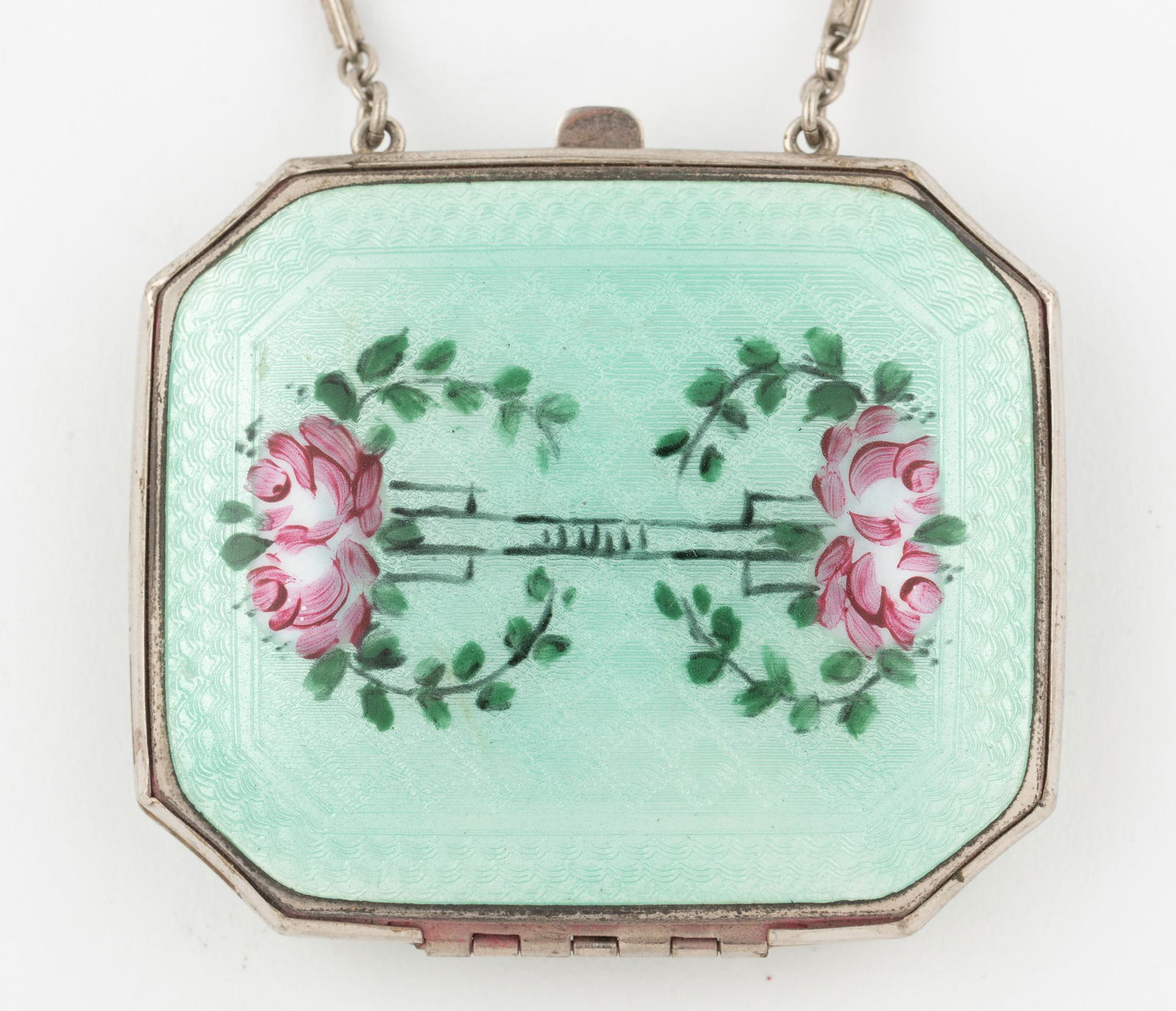 Guilloche Compact on Chain (1 of 4)