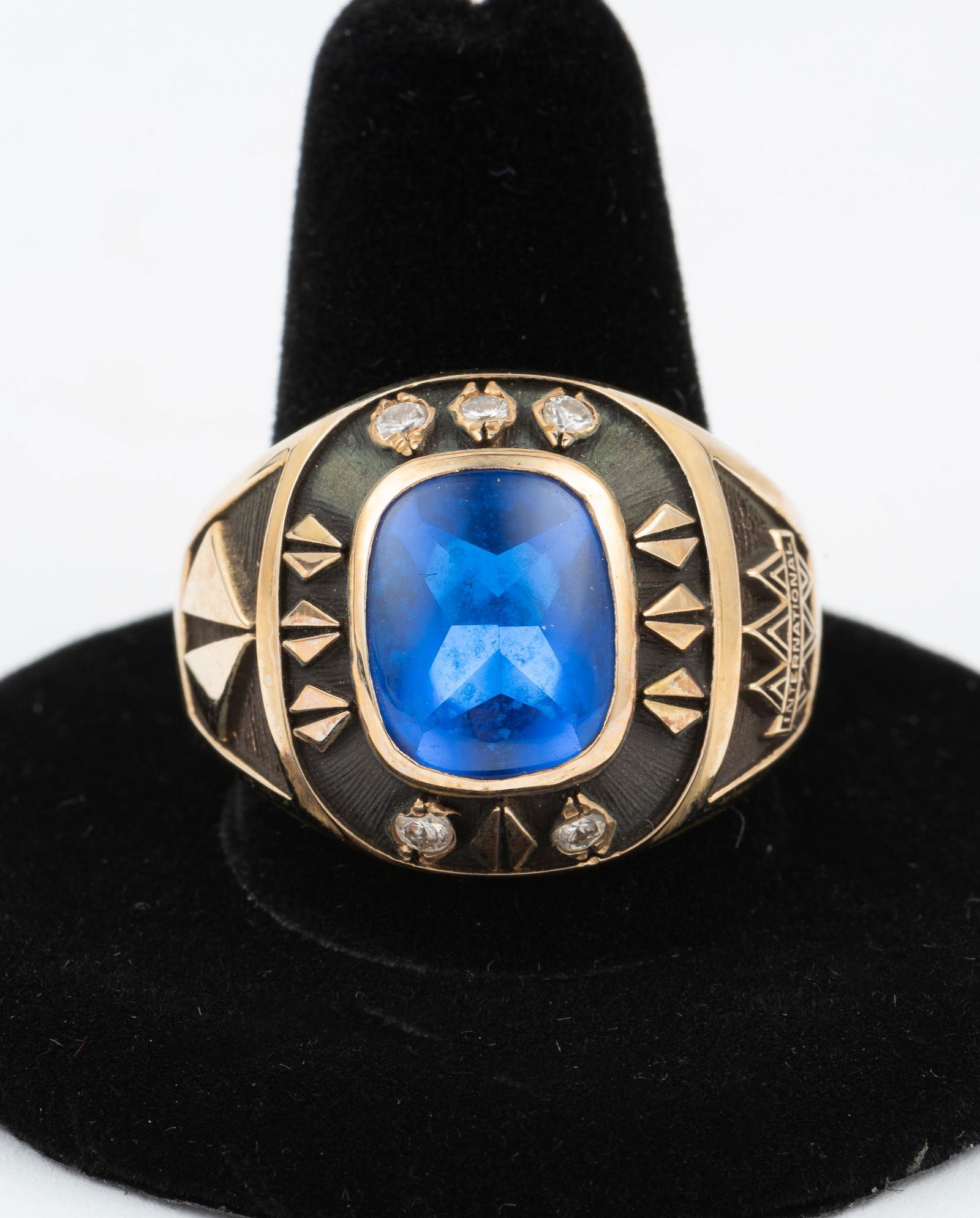 International 3 Diamond Sales Award Ring (1 of 4)