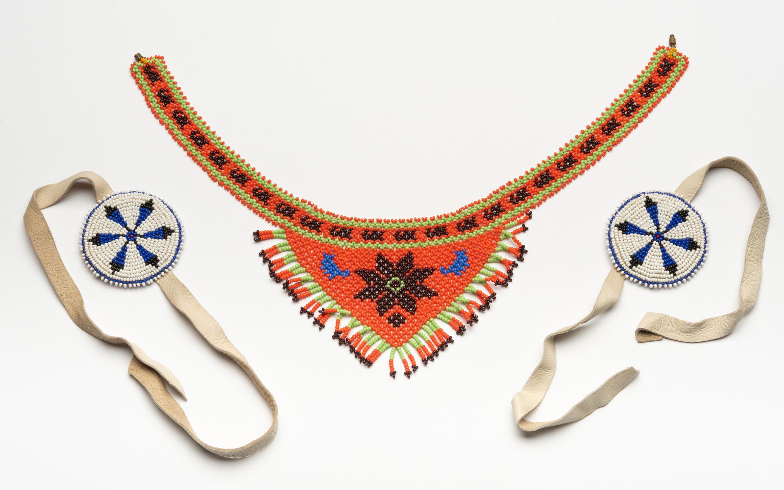 Native American Beadwork Necklace and Arm Bands (1 of 4)