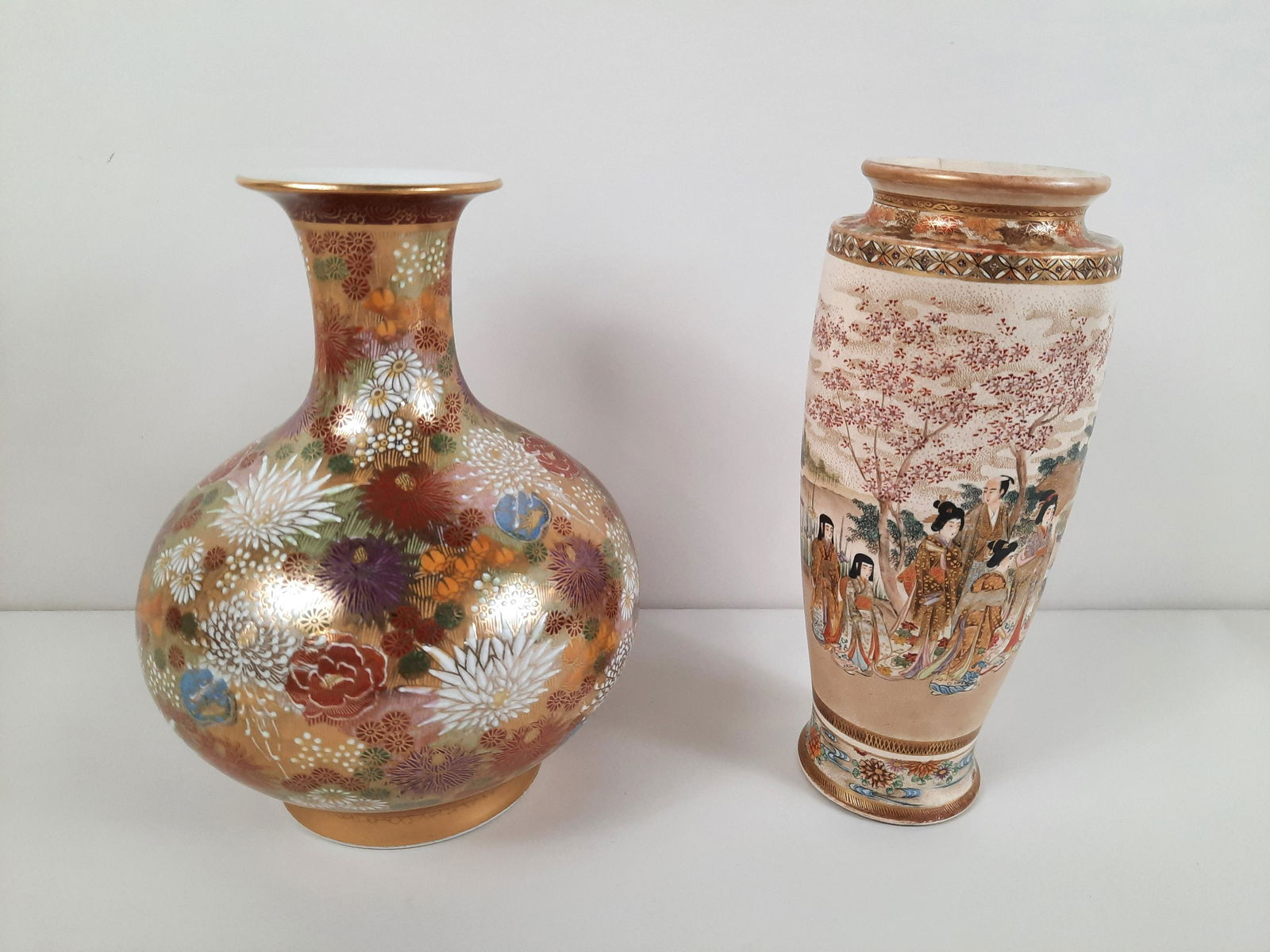 2 Asian Ceramic Vases incl Satsuma (1 of 7)
