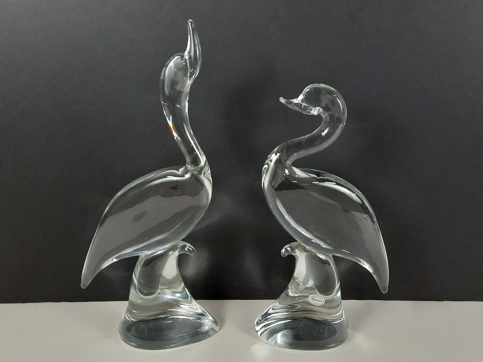 2 Murano Glass Duck Sculptures (1 of 2)