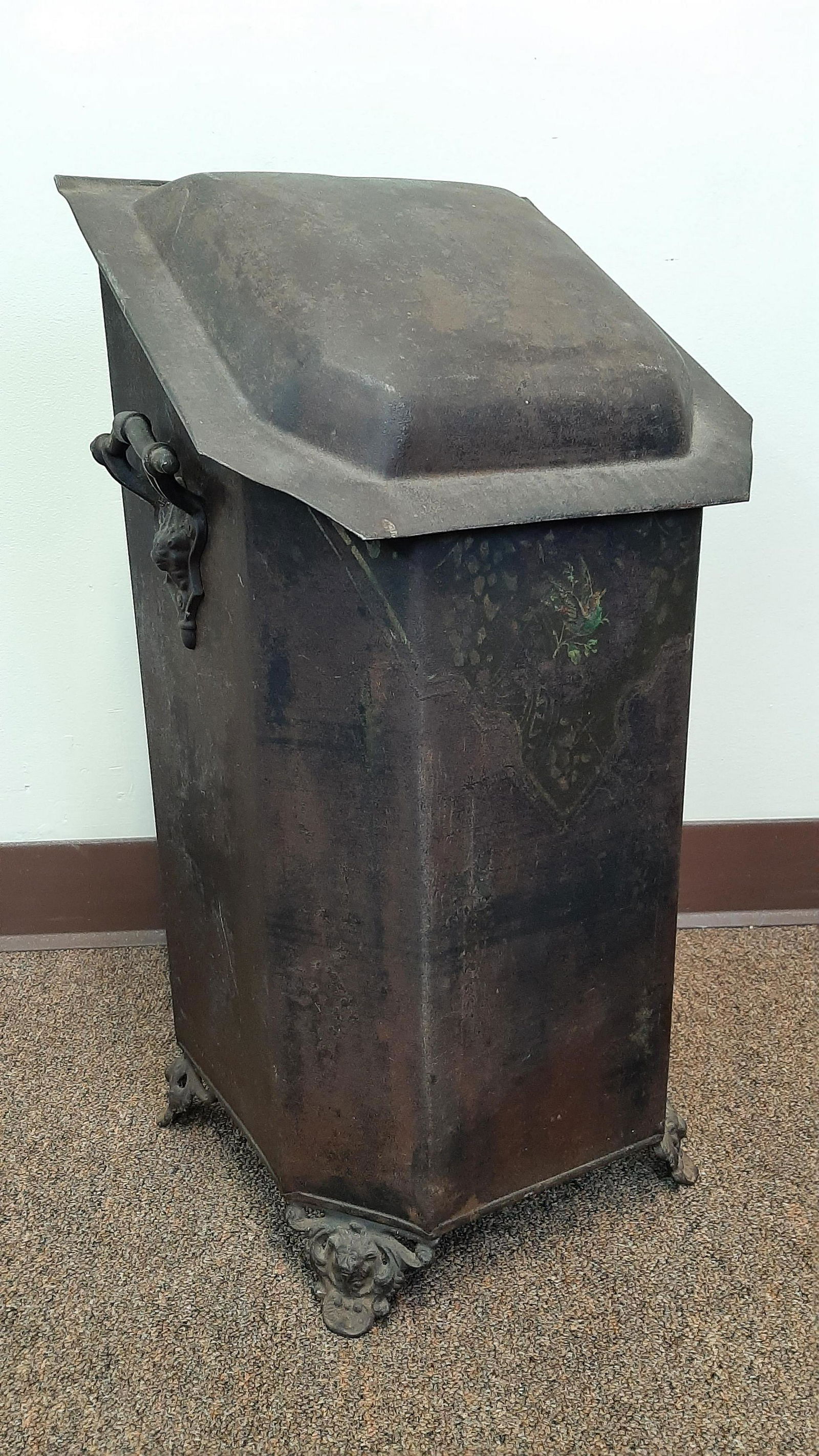 Antique Coal Scuttle (1 of 4)