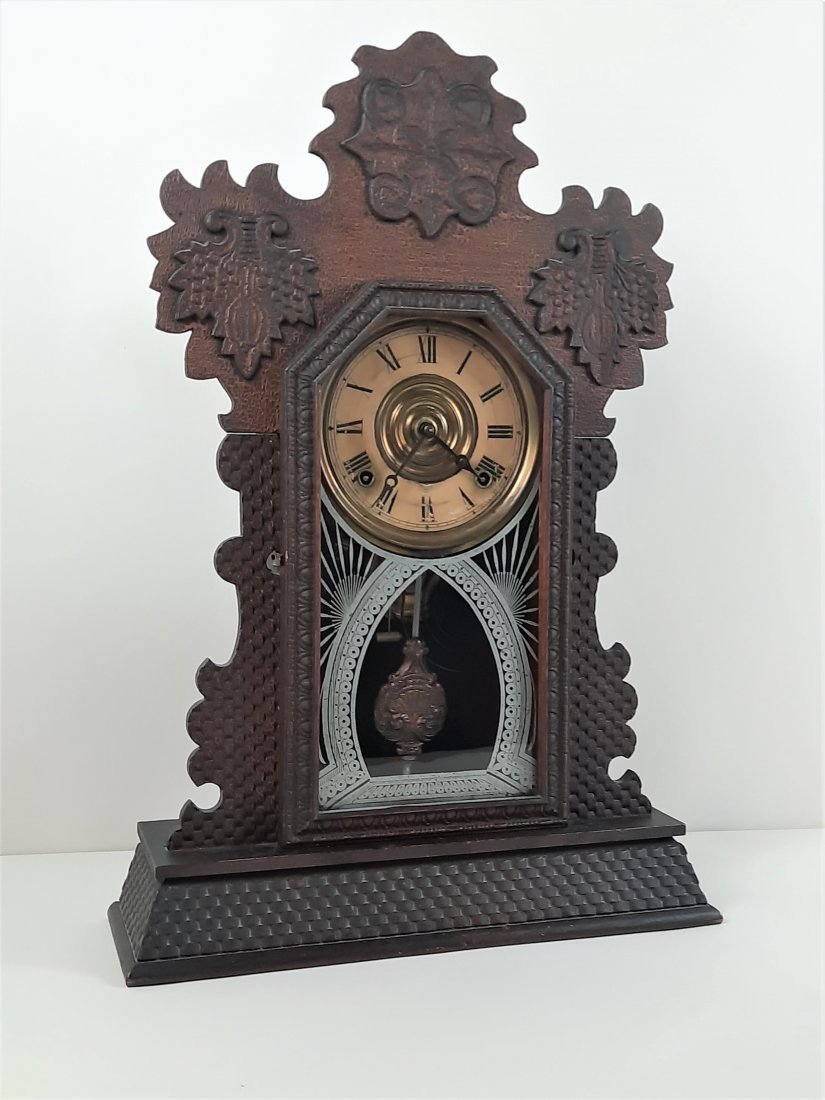 Gingerbread Mantel Clock (1 of 4)