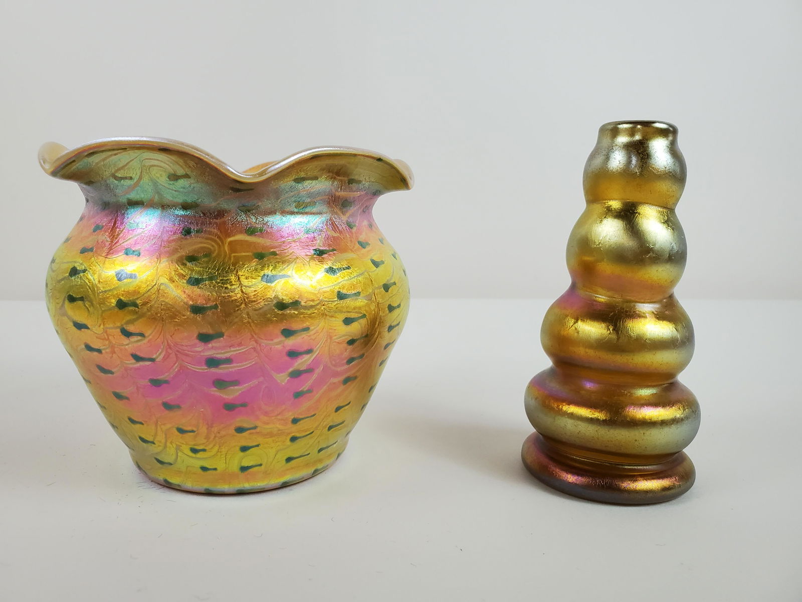 2 Art Glass Vases (1 of 5)