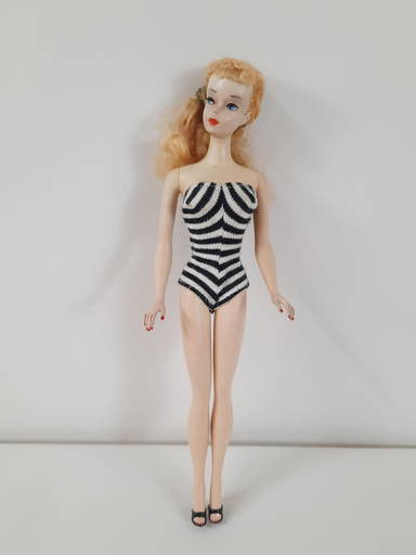 Ponytail Barbie 1958 Midge Barbie Doll Value 1958 Mattel Blonde - Main Image