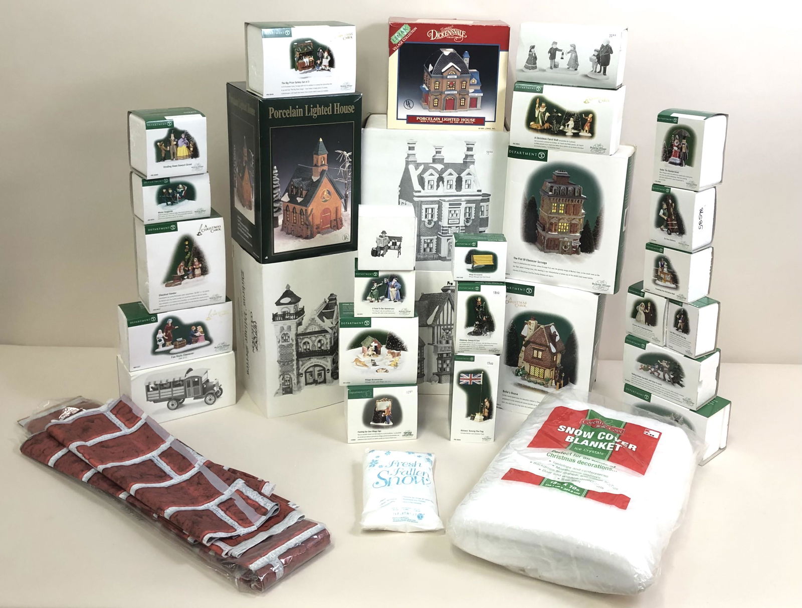 32 Pcs Christmas Decorations Incl. Lemax (1 of 13)