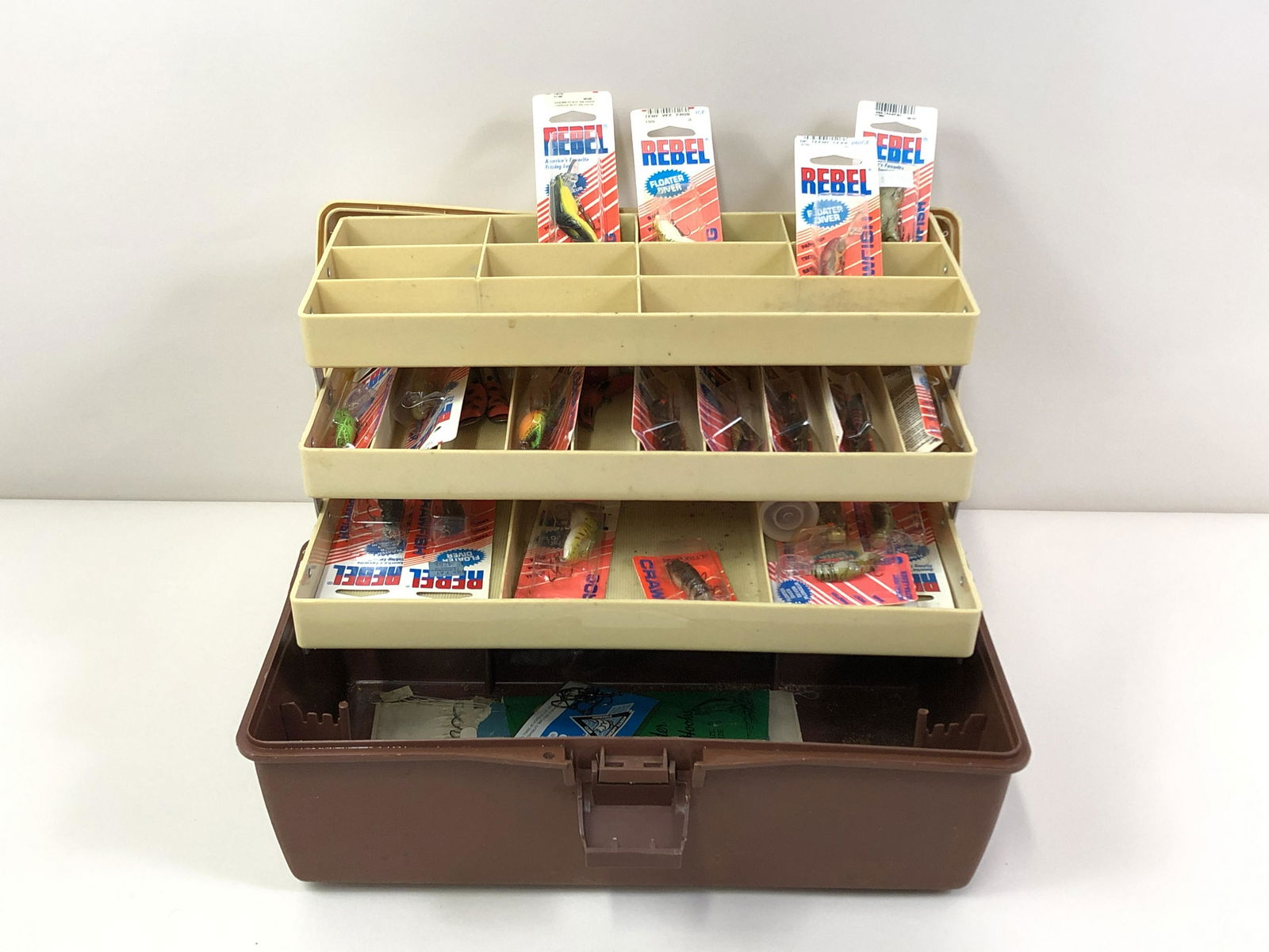 20 Rebel Fishing Lures and Tackle Box (1 of 9)