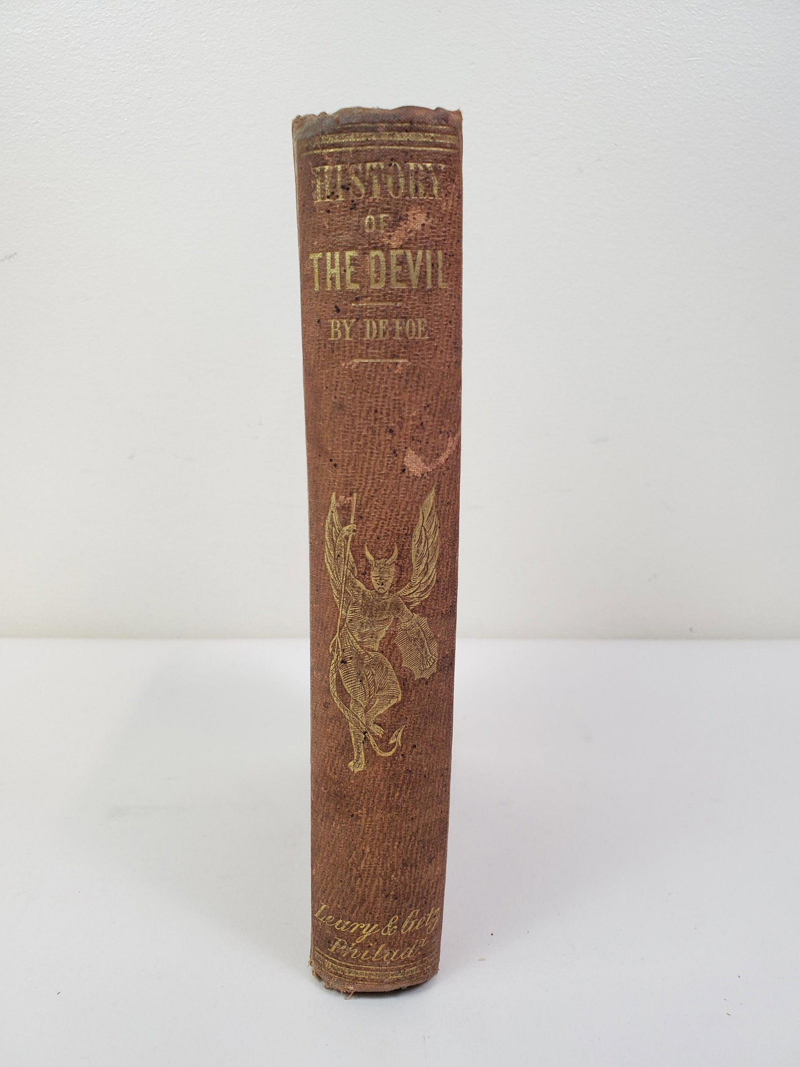 The History Of The Devil By Daniel Defoe: Published in Philadelphia. 6th Edition. No date. IMPORTANT: Before bidding, please read the terms and conditions. When you registered for the auction you agreed to these terms and will be required to 