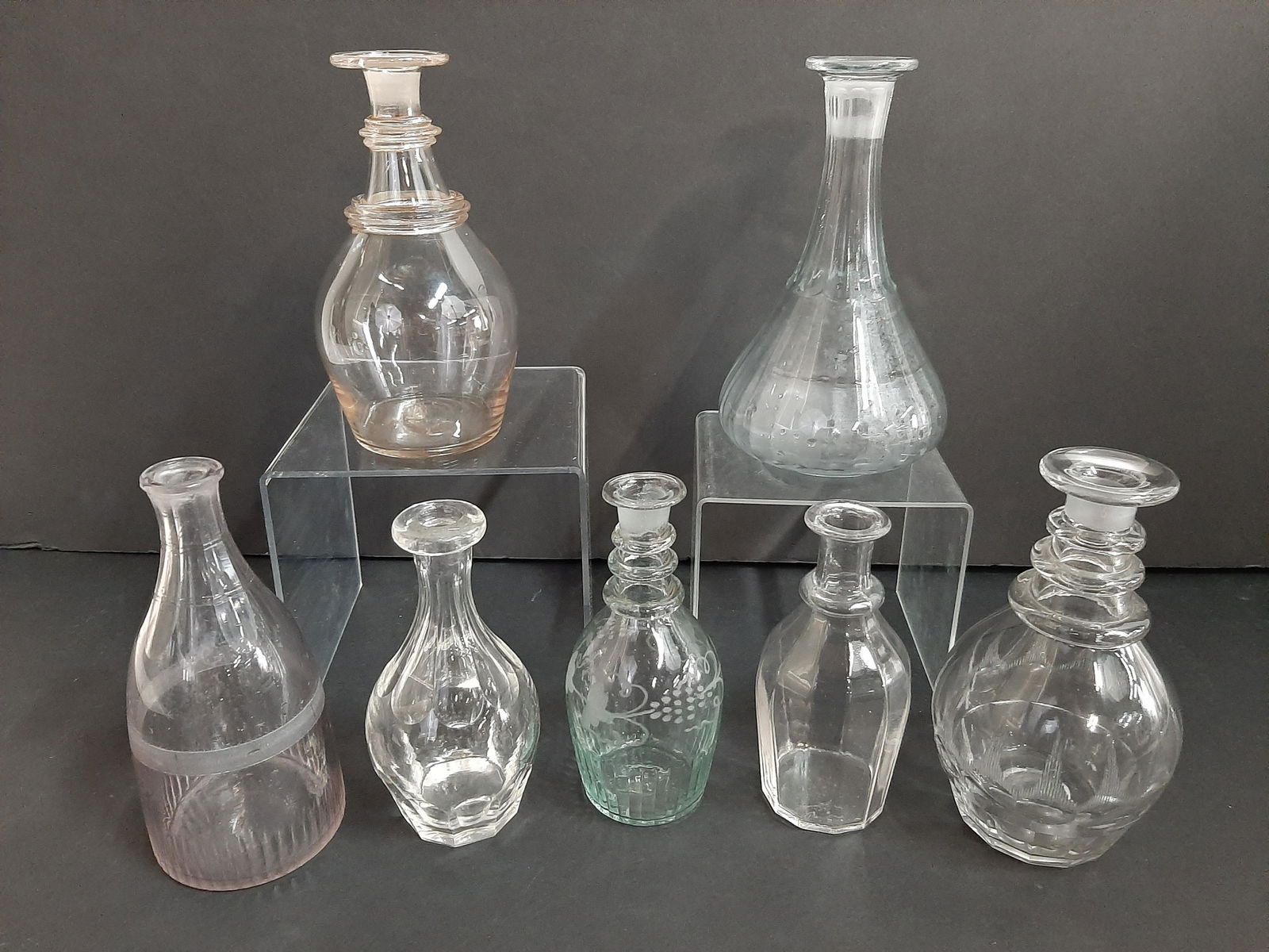 7 19th C. Decanters (1 of 5)