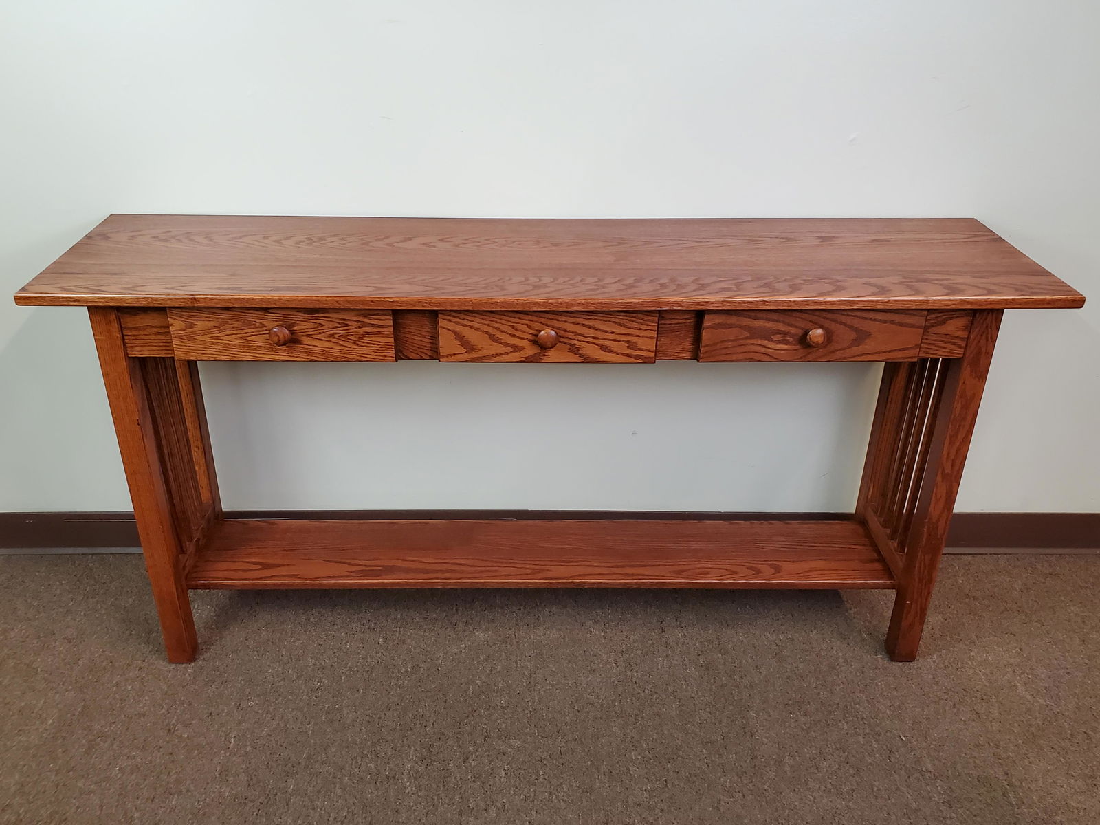 3 Drawer Sofa Table (1 of 4)
