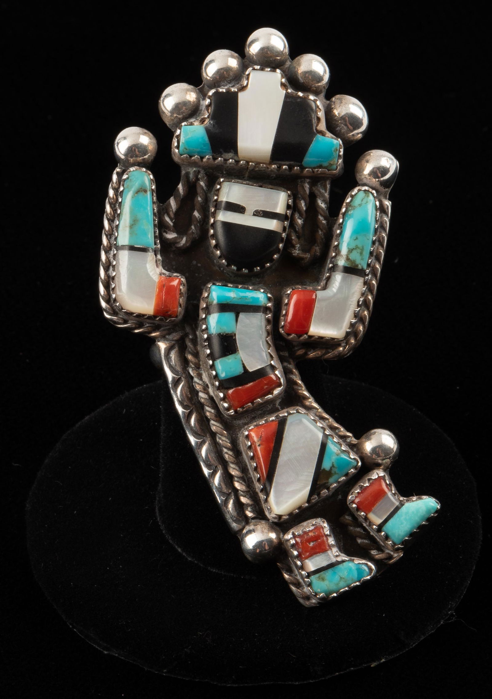 Zuni Rainbow Man Ring (1 of 3)