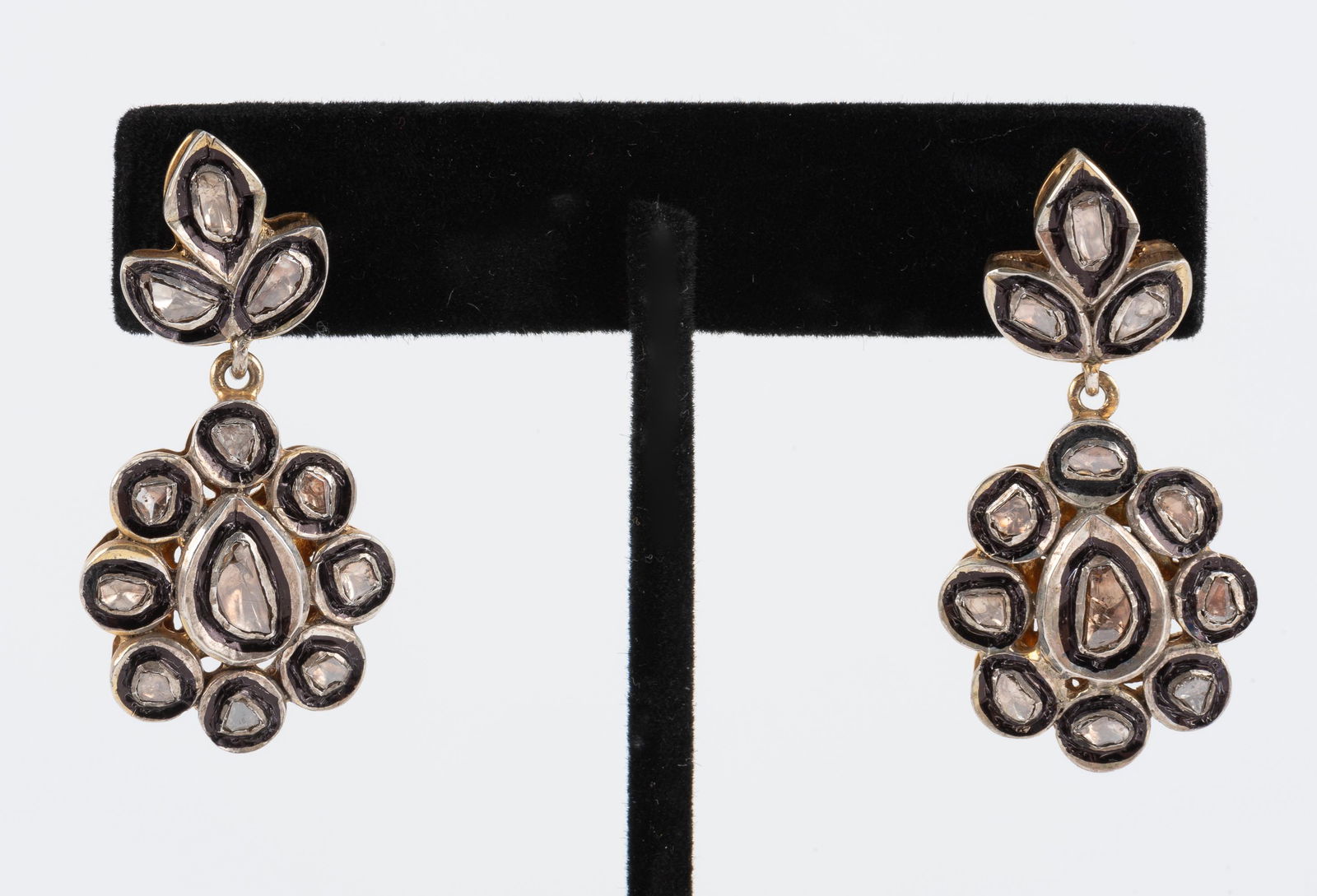 3 CTW Native Cut Diamond Earrings (1 of 4)