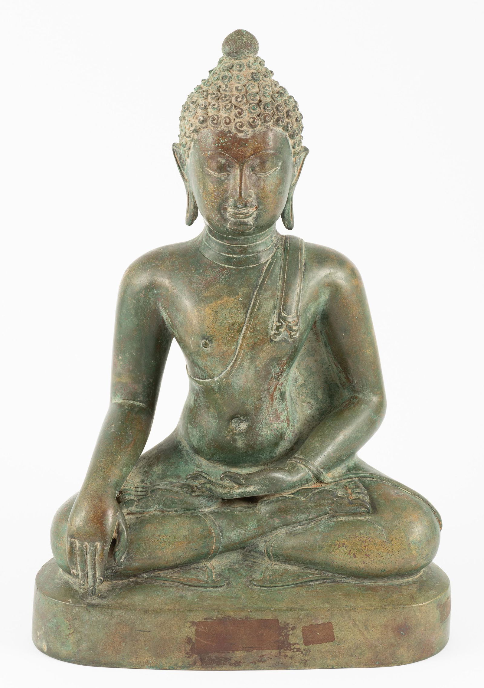 19th Century Seated Bronze Shakyamuni Buddha (1 of 6)