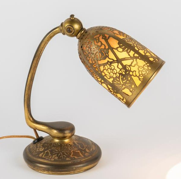 Tiffany Studios Bronze Desk Lamp (1 of 7)