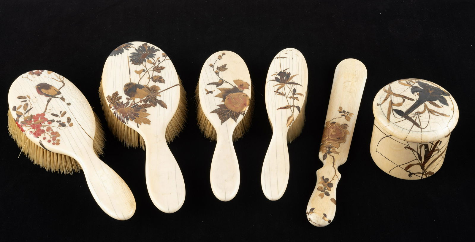 6 Piece 19th C Tiffany & Co. Dresser Set (1 of 20)