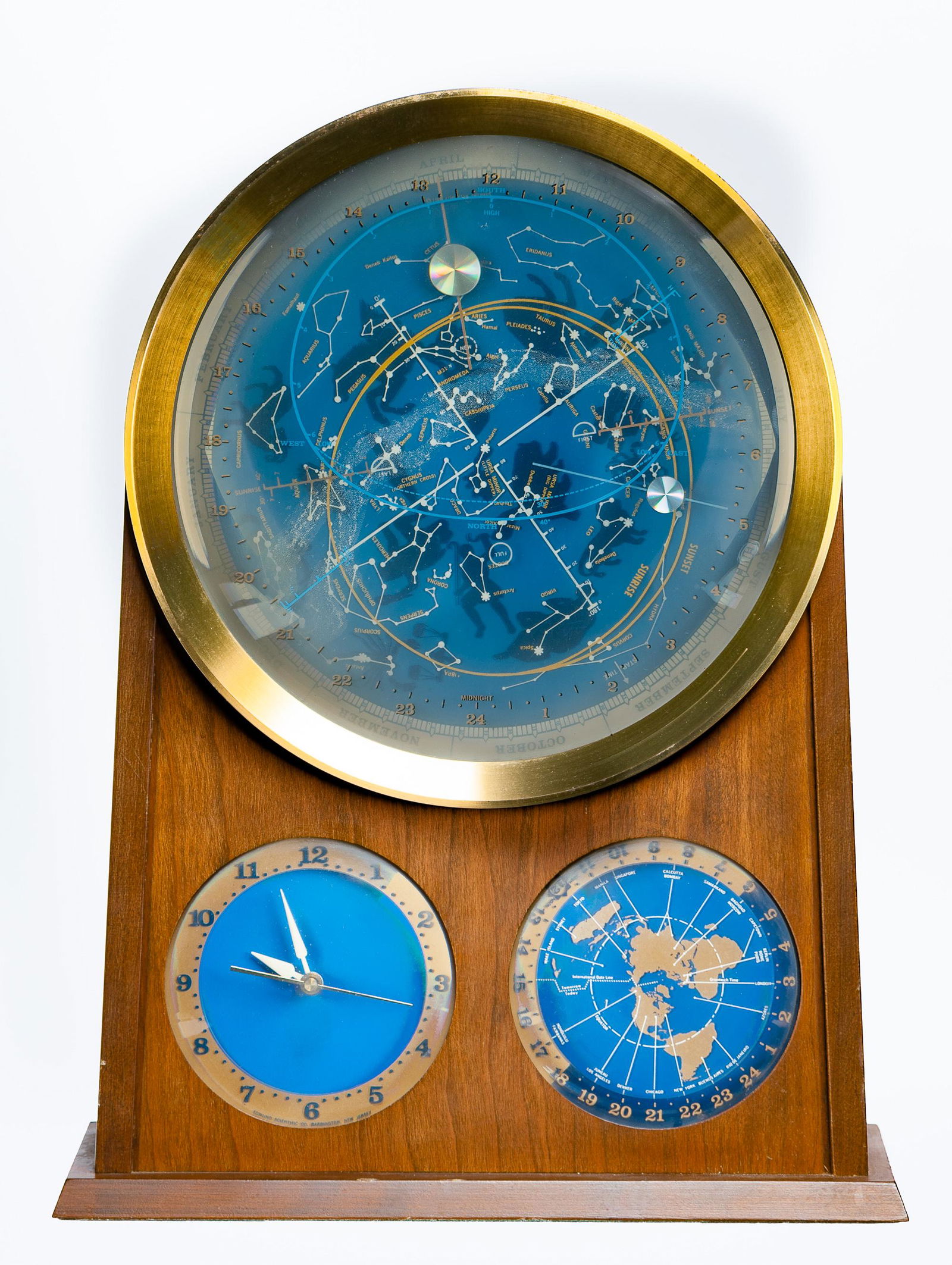 Edmund Scientific Co. Spilhaus Space Clock (1 of 12)