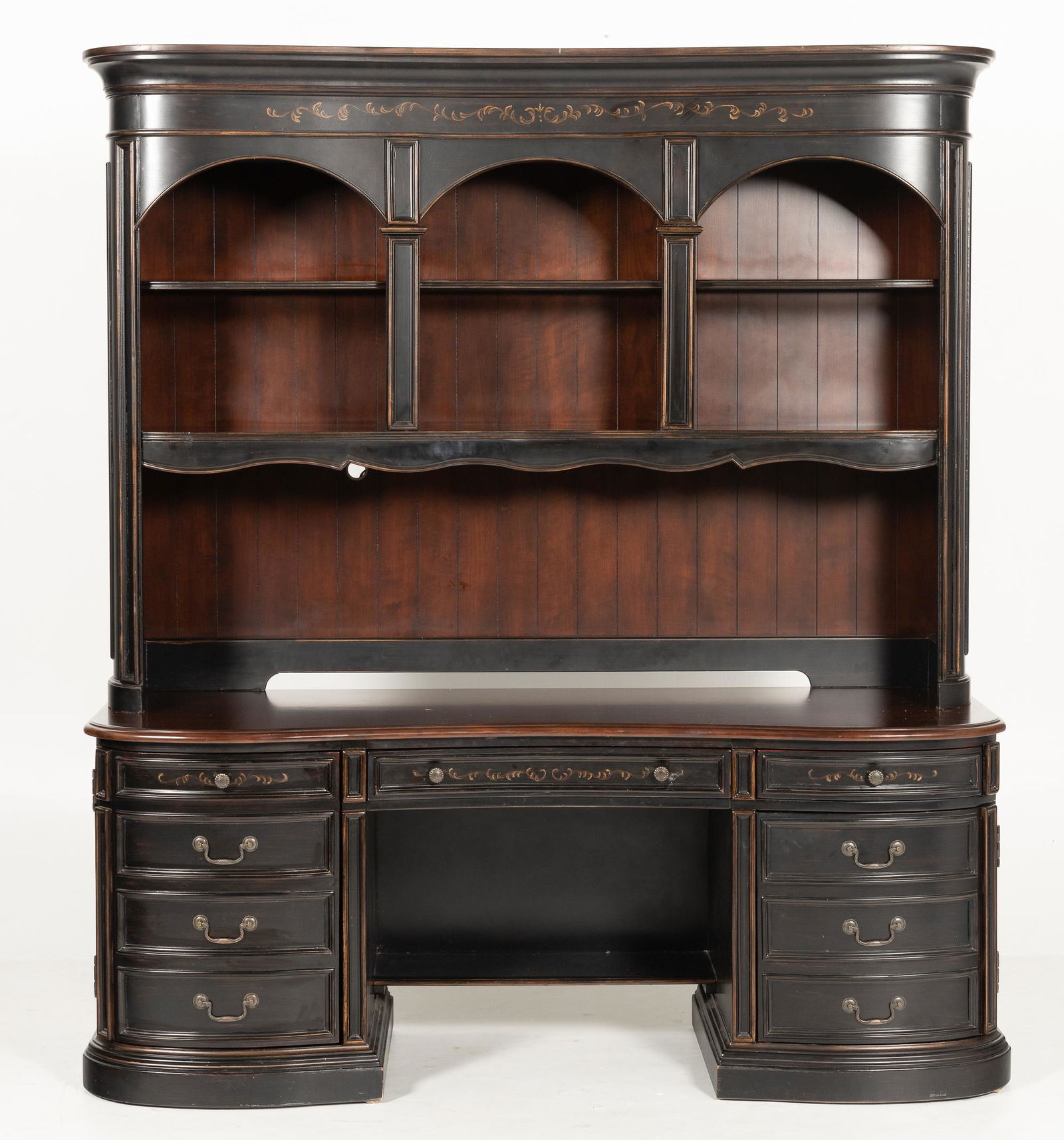 Hooker Furniture Seven Seas Credenza & Hutch (1 of 8)