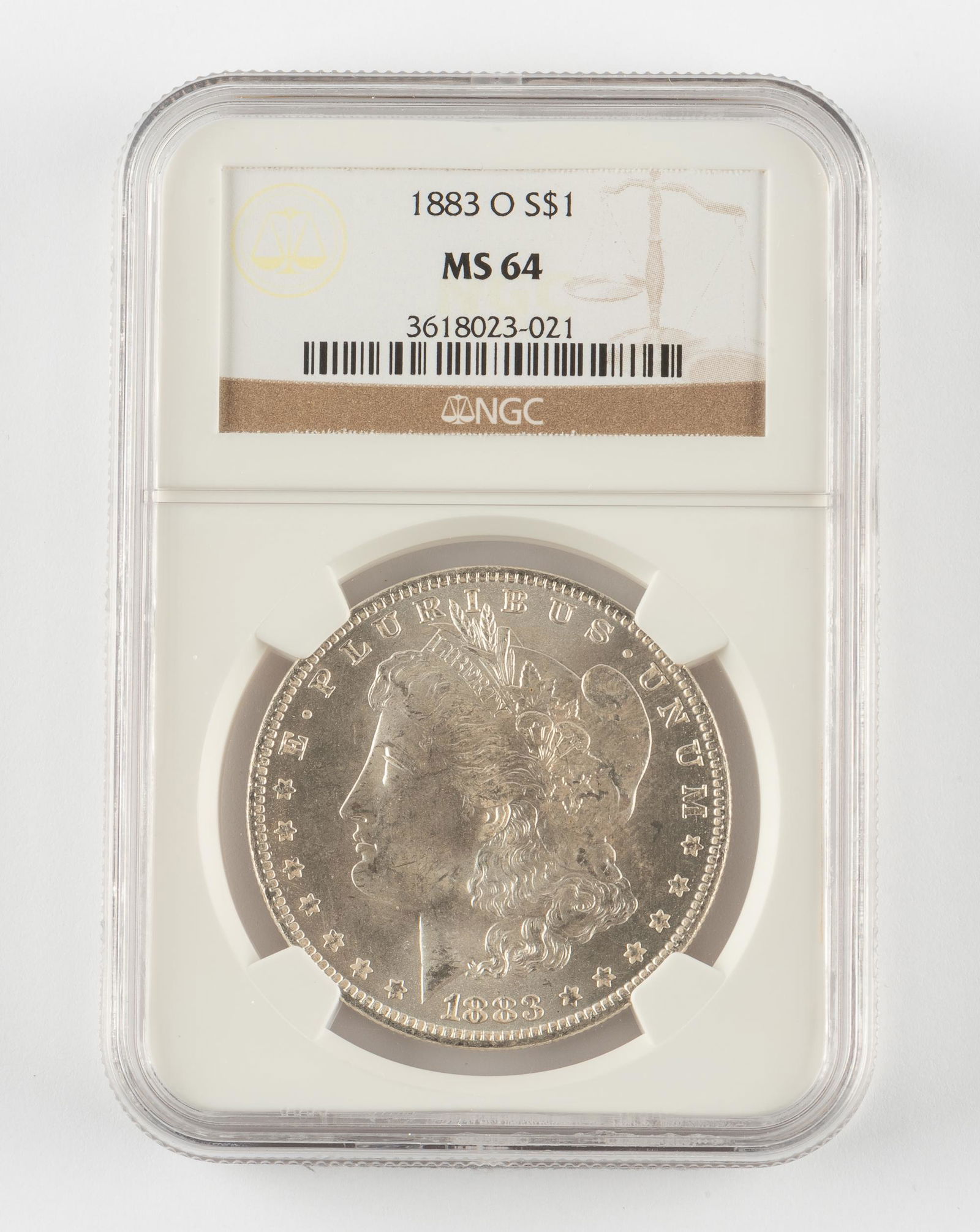 1883-O Silver Morgan Dollar NGC MS64 (1 of 2)