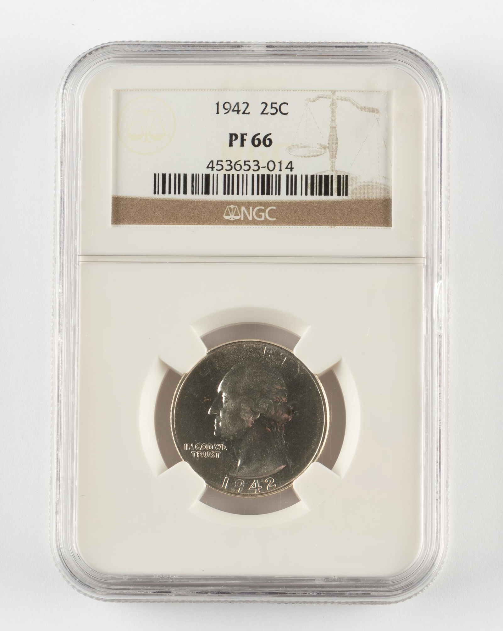 1942 Washington Quarter NGC PF66 (1 of 2)