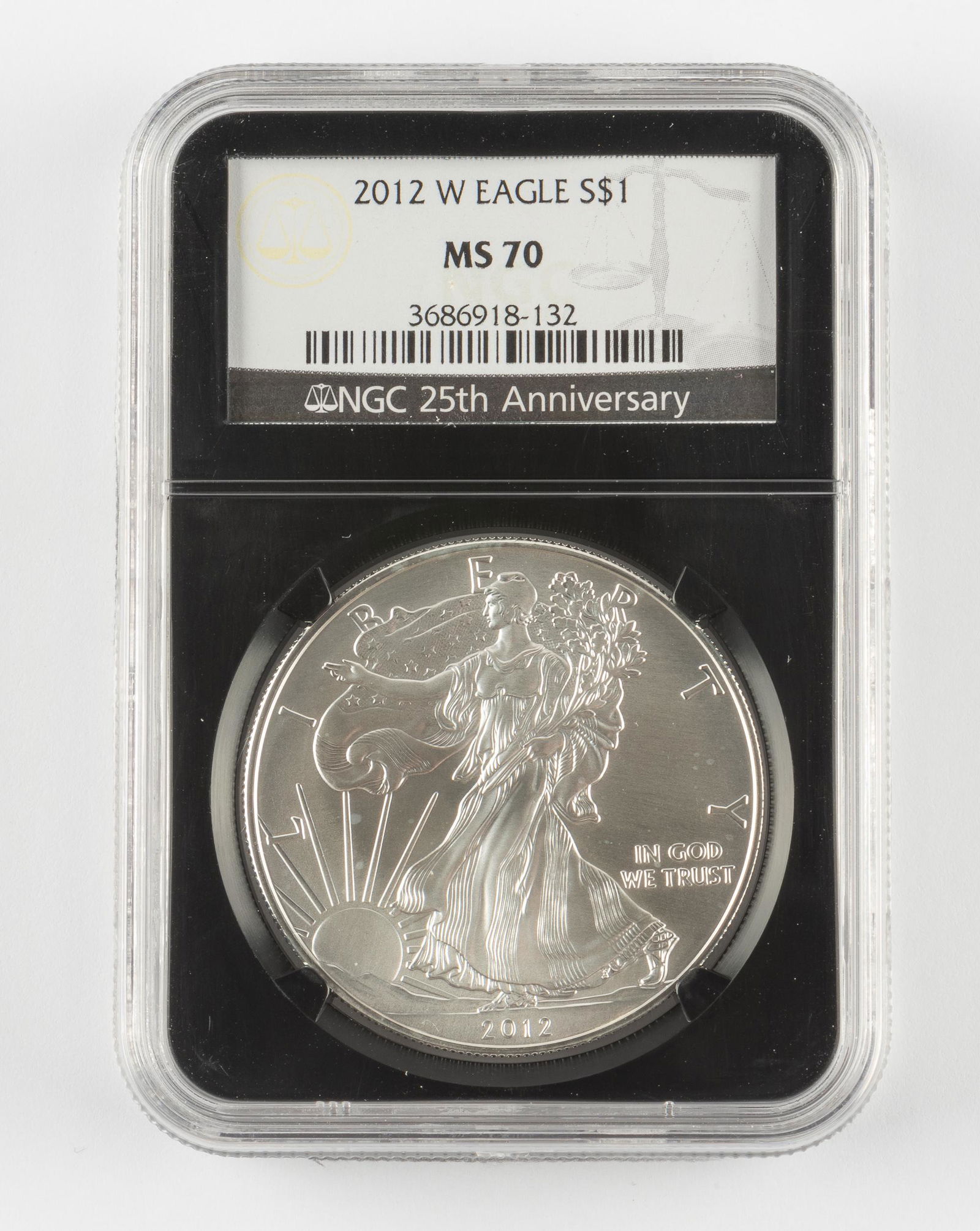 2012-W Silver $1 American Eagle NGC MS70 (1 of 2)
