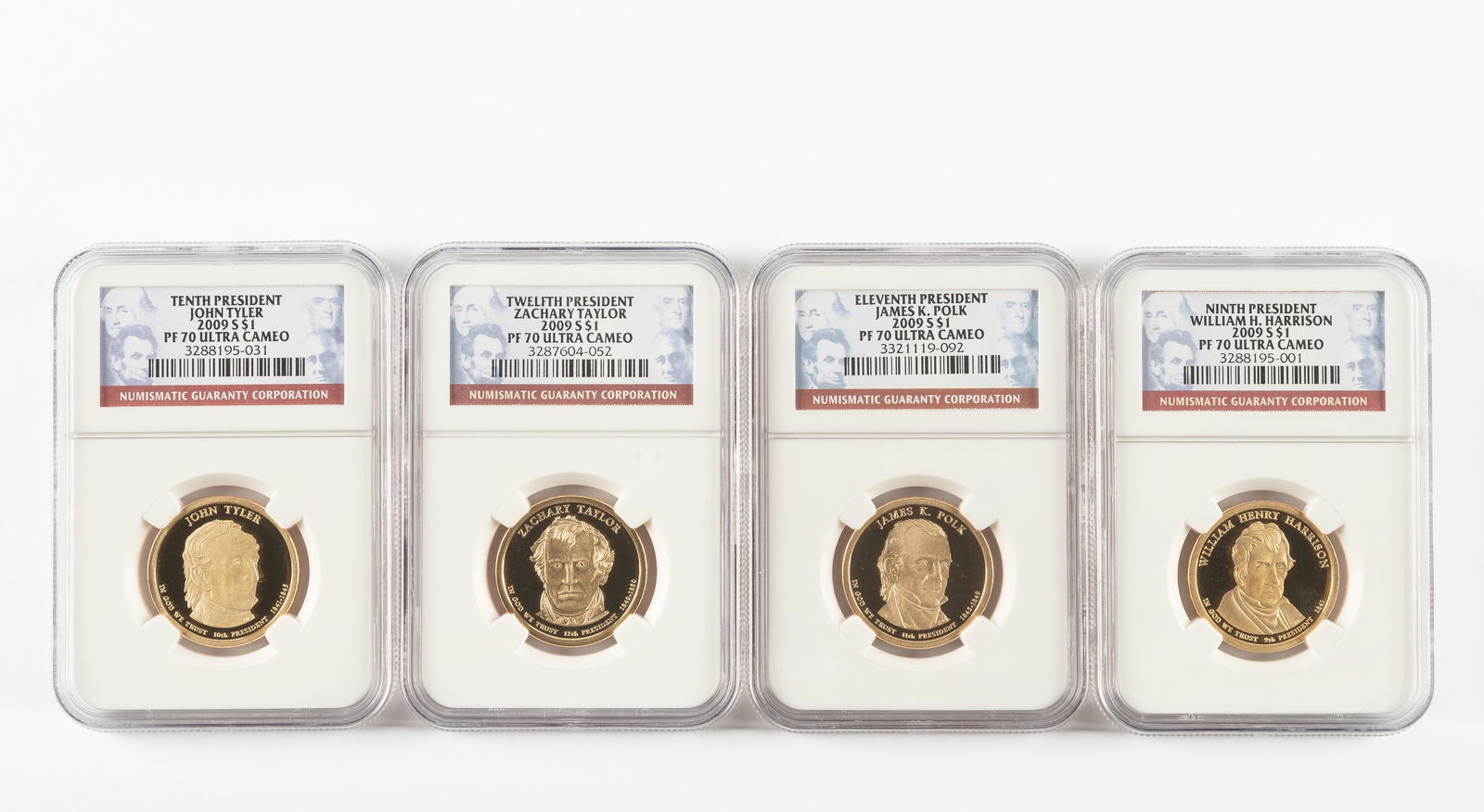 4 2009-S Presidential Dollars NGC PF70 UC (1 of 2)