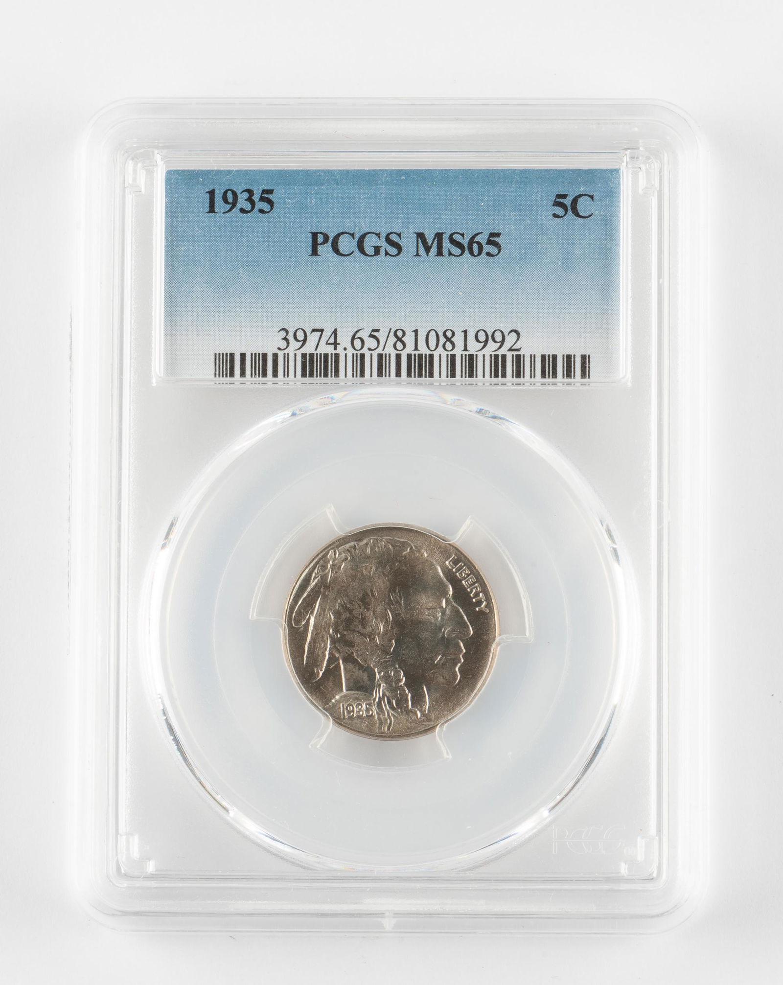 1935 Buffalo Nickel PCGS MS65 (1 of 2)