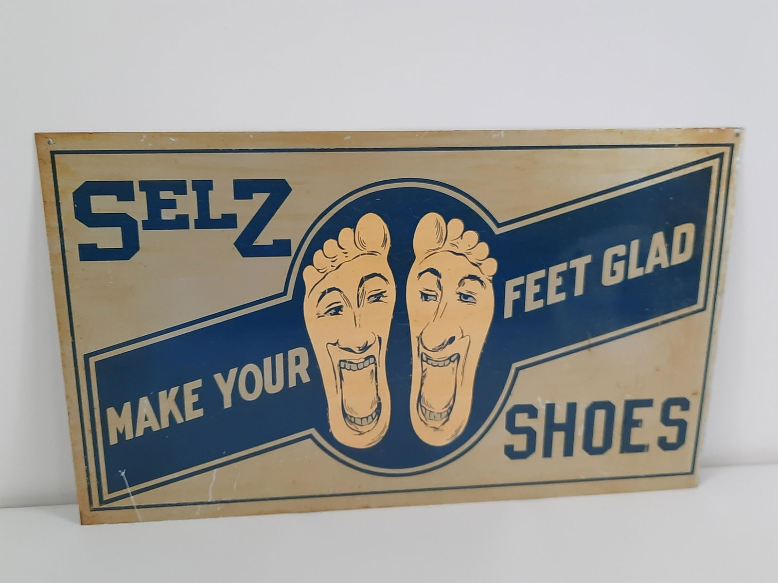 Double Sided Selz Shoes Sign (1 of 2)